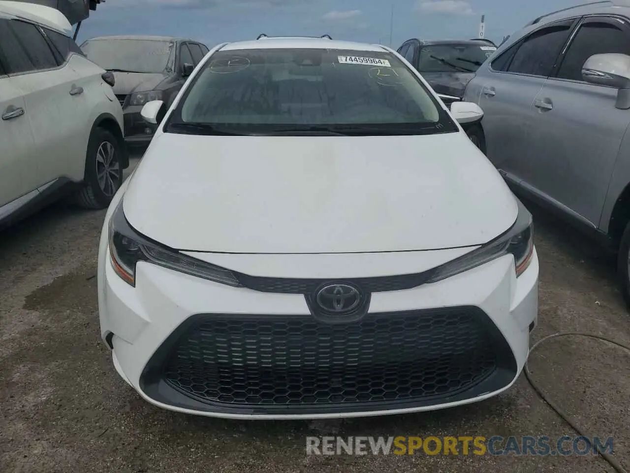 5 Photograph of a damaged car 5YFEPRAE6LP131895 TOYOTA COROLLA 2020