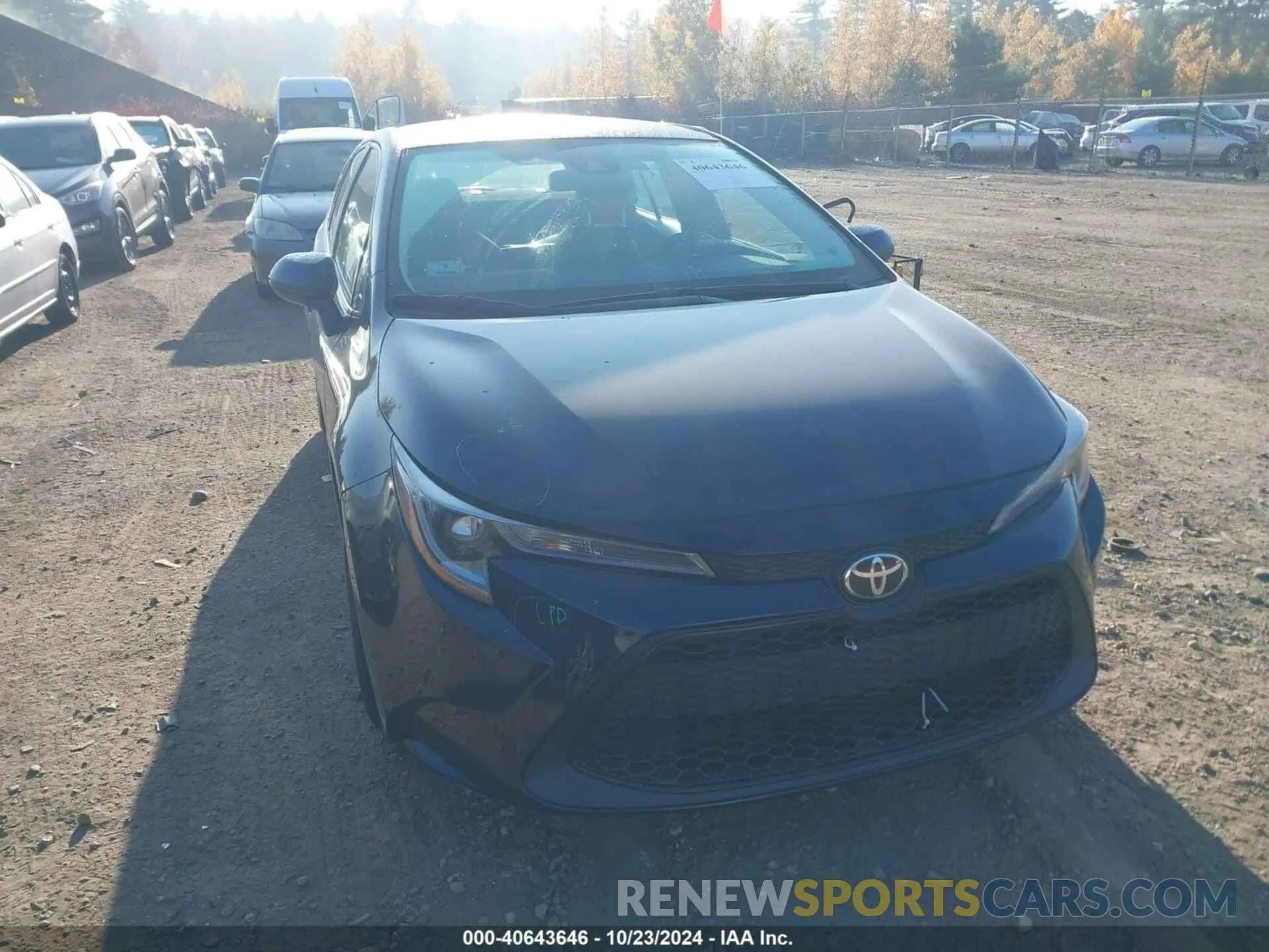 13 Photograph of a damaged car 5YFEPRAE6LP141309 TOYOTA COROLLA 2020