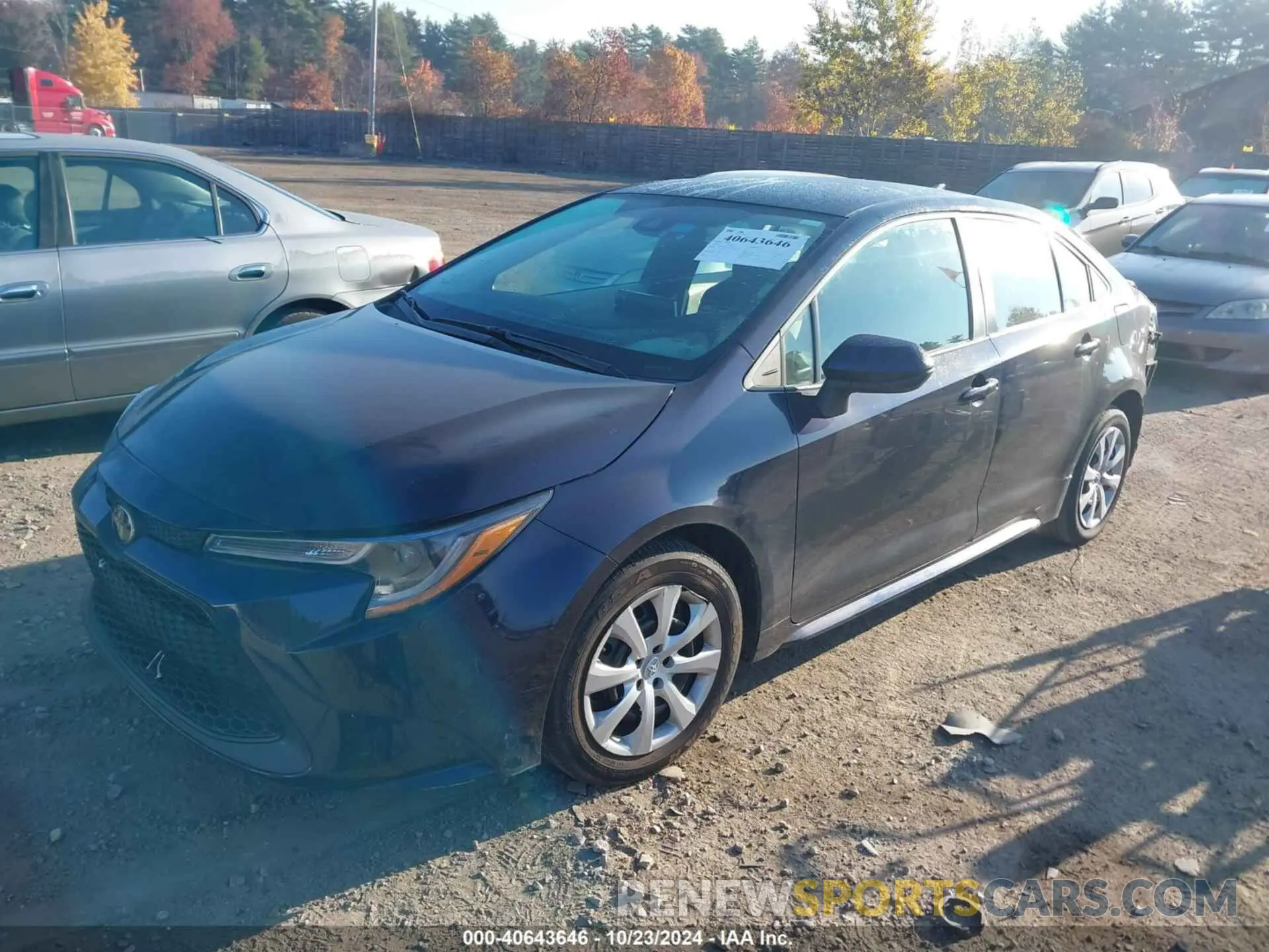 2 Photograph of a damaged car 5YFEPRAE6LP141309 TOYOTA COROLLA 2020
