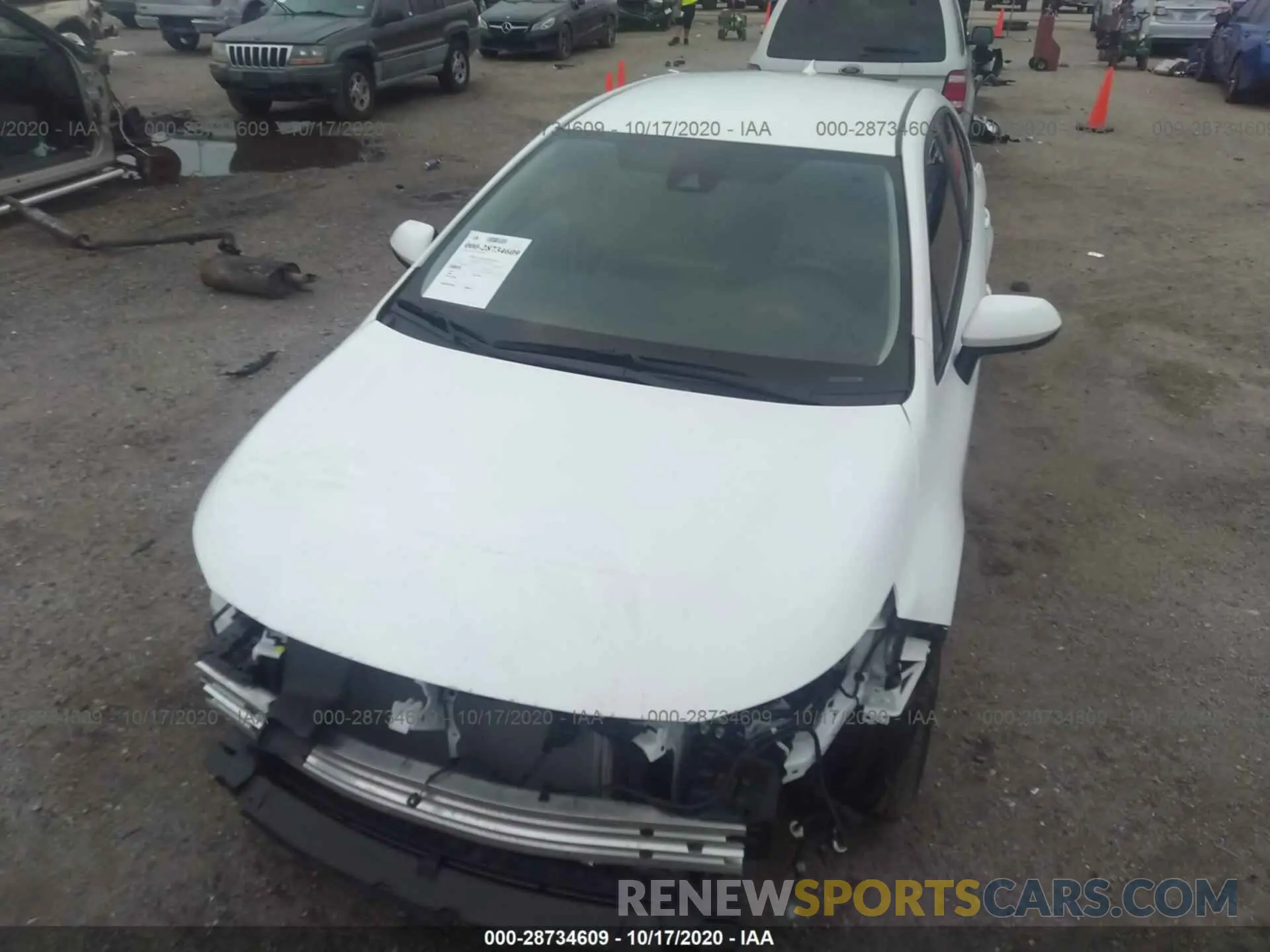 6 Photograph of a damaged car 5YFEPRAE6LP141326 TOYOTA COROLLA 2020