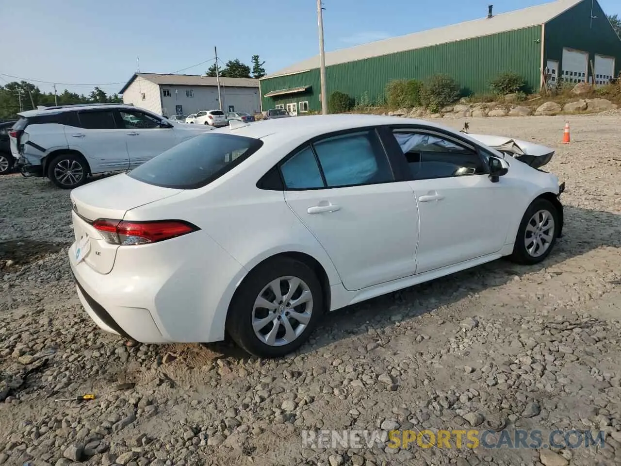 3 Photograph of a damaged car 5YFEPRAE6LP146767 TOYOTA COROLLA 2020