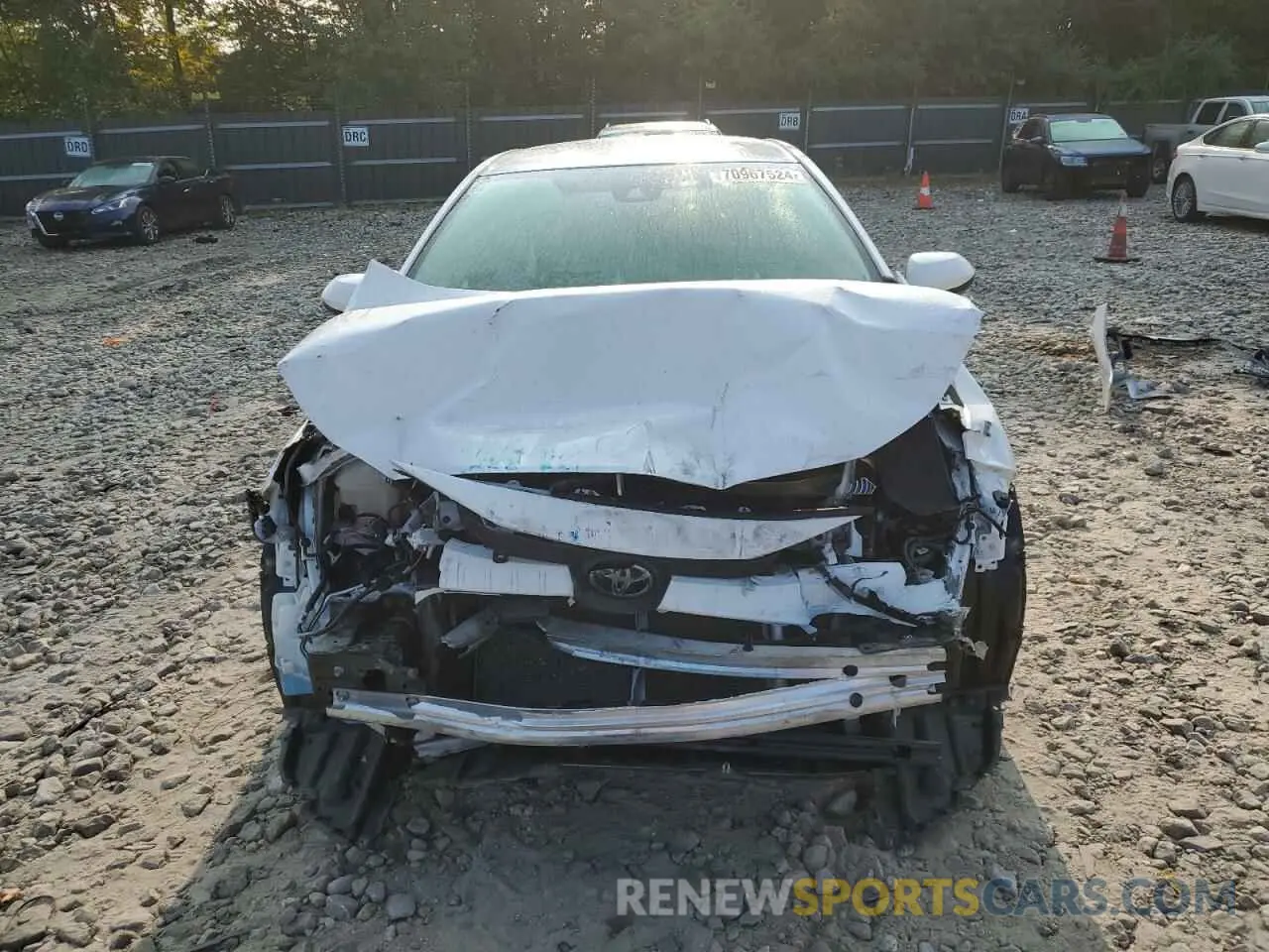 5 Photograph of a damaged car 5YFEPRAE6LP146767 TOYOTA COROLLA 2020