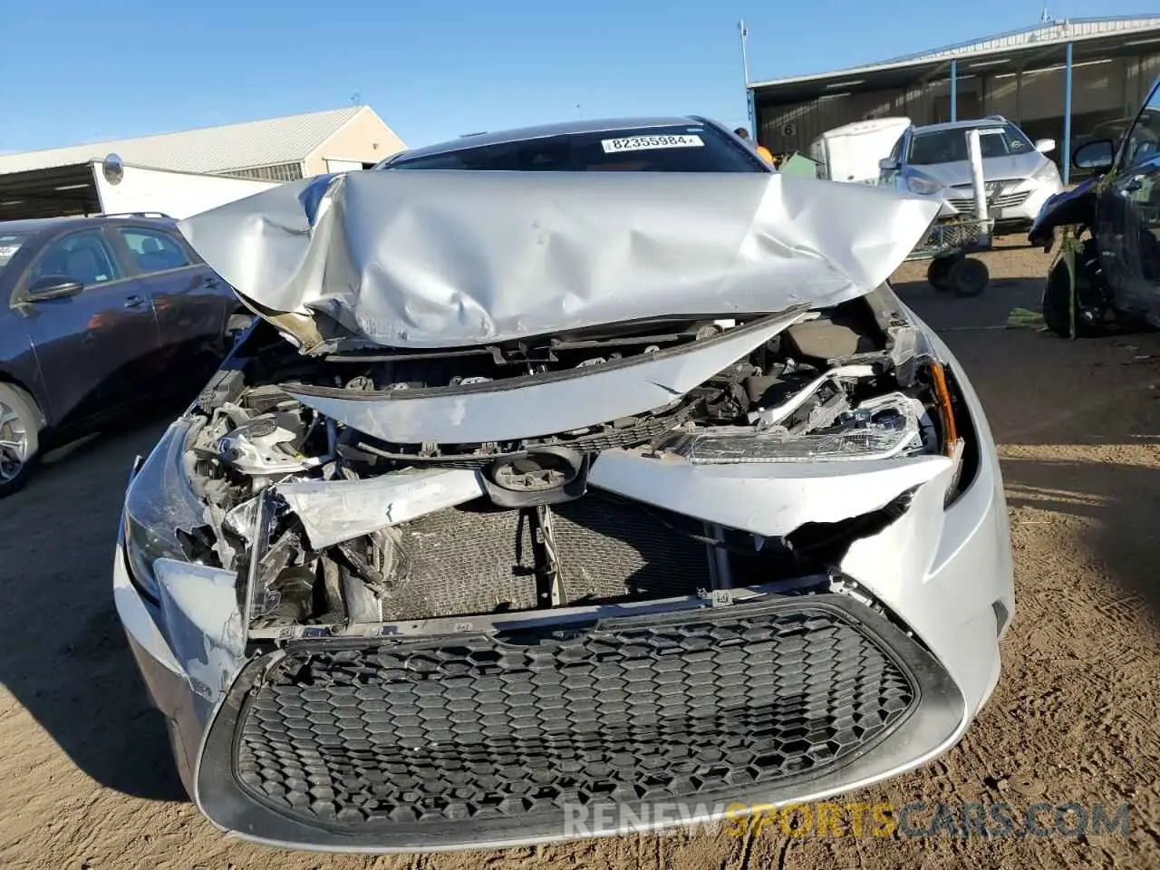 5 Photograph of a damaged car 5YFEPRAE7LP006209 TOYOTA COROLLA 2020