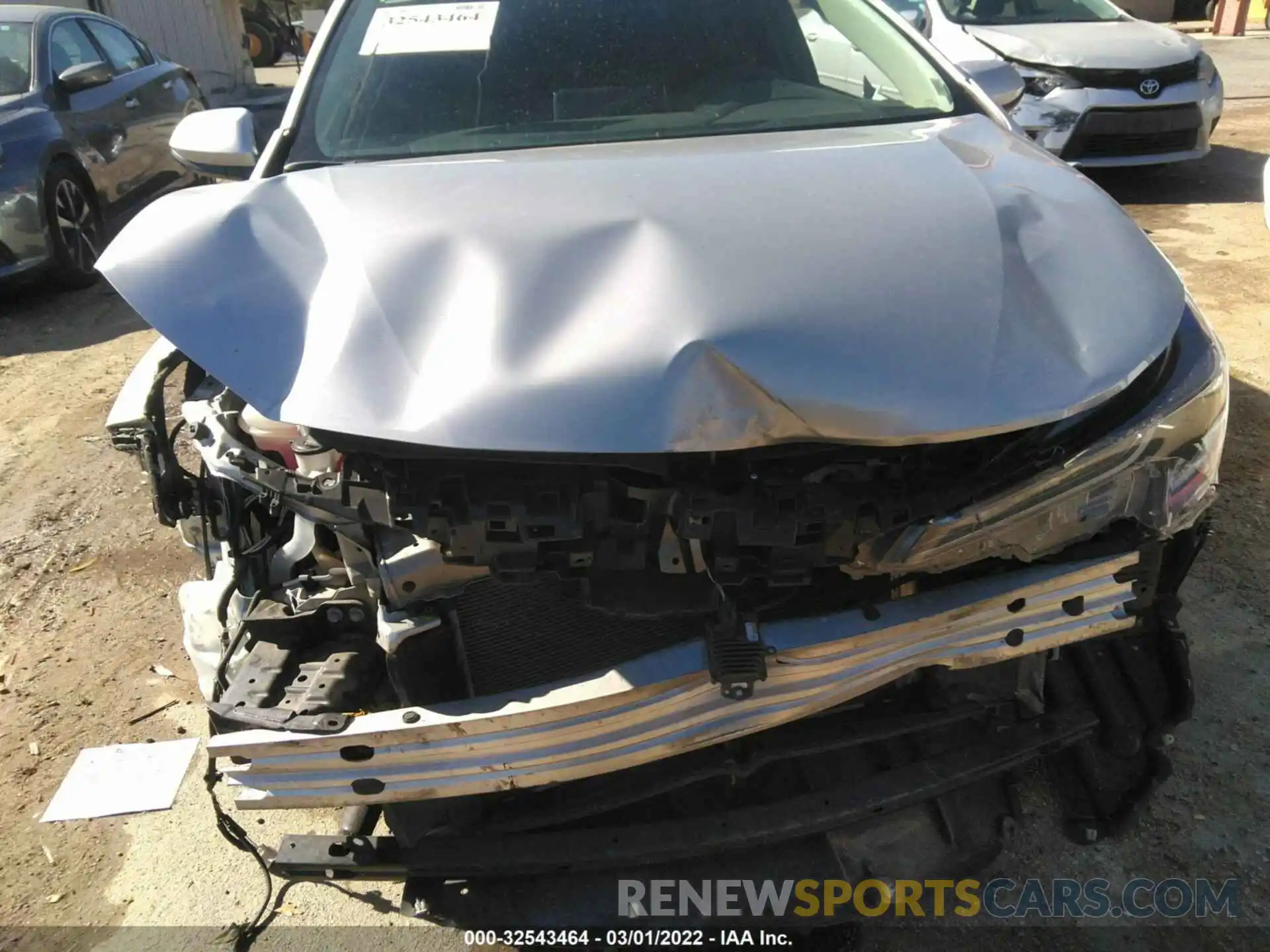 6 Photograph of a damaged car 5YFEPRAE7LP019185 TOYOTA COROLLA 2020