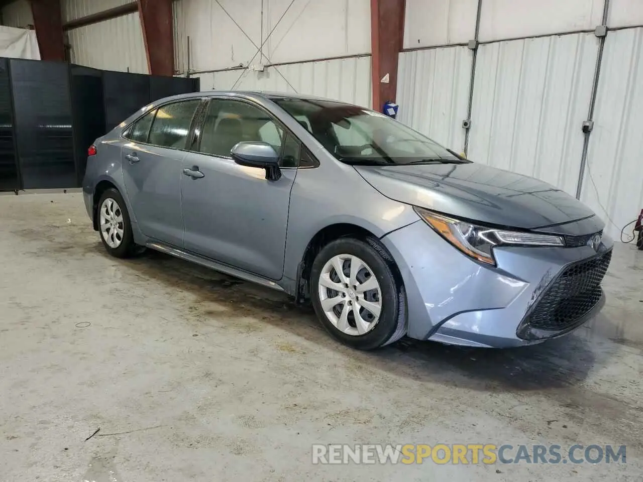 4 Photograph of a damaged car 5YFEPRAE7LP019364 TOYOTA COROLLA 2020