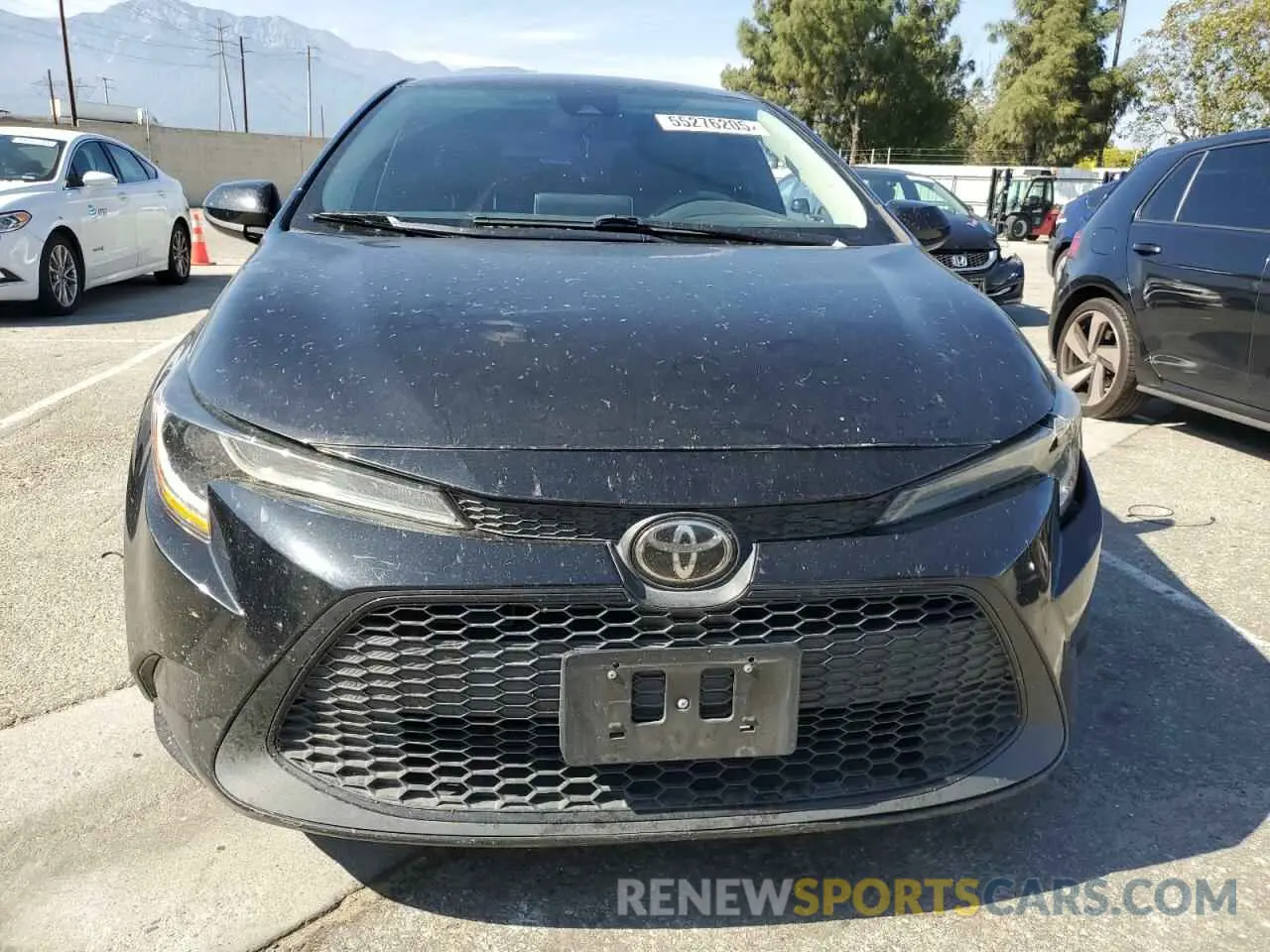 5 Photograph of a damaged car 5YFEPRAE7LP019753 TOYOTA COROLLA 2020