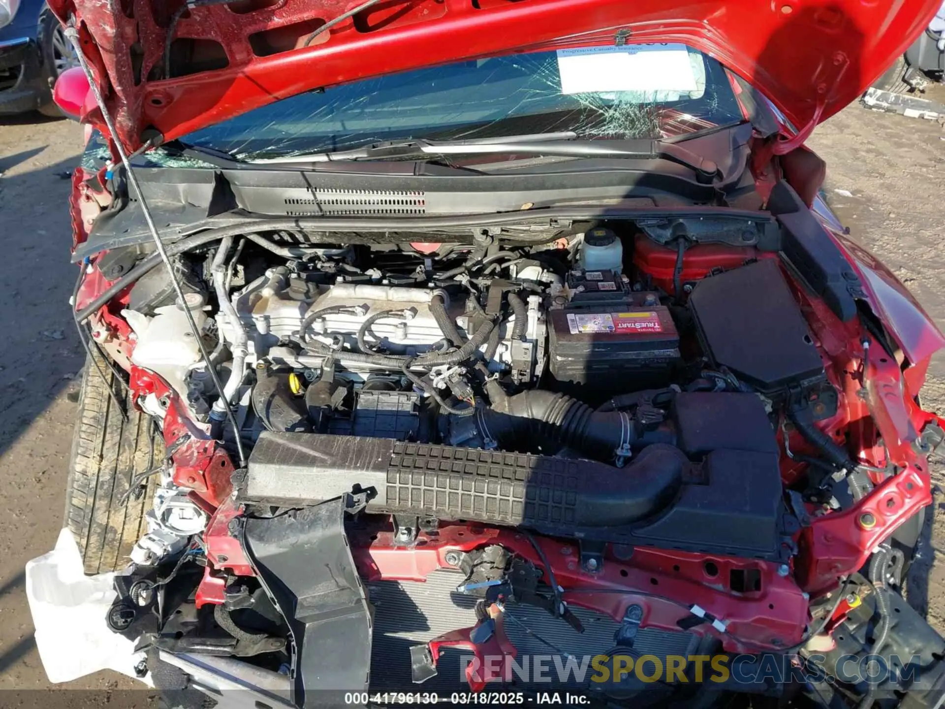 10 Photograph of a damaged car 5YFEPRAE7LP025942 TOYOTA COROLLA 2020
