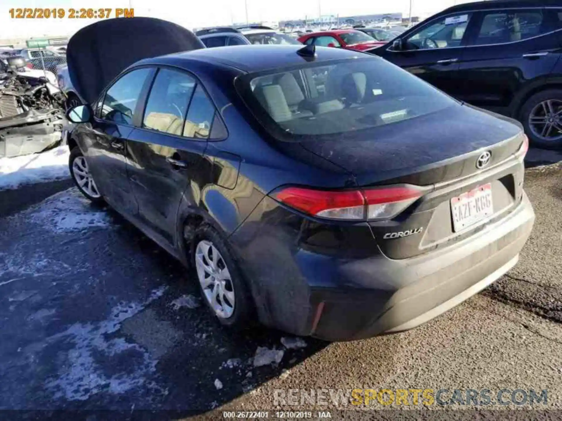 16 Photograph of a damaged car 5YFEPRAE7LP029585 TOYOTA COROLLA 2020