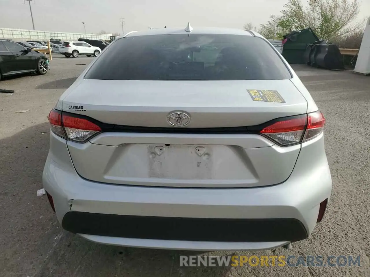 6 Photograph of a damaged car 5YFEPRAE7LP033491 TOYOTA COROLLA 2020