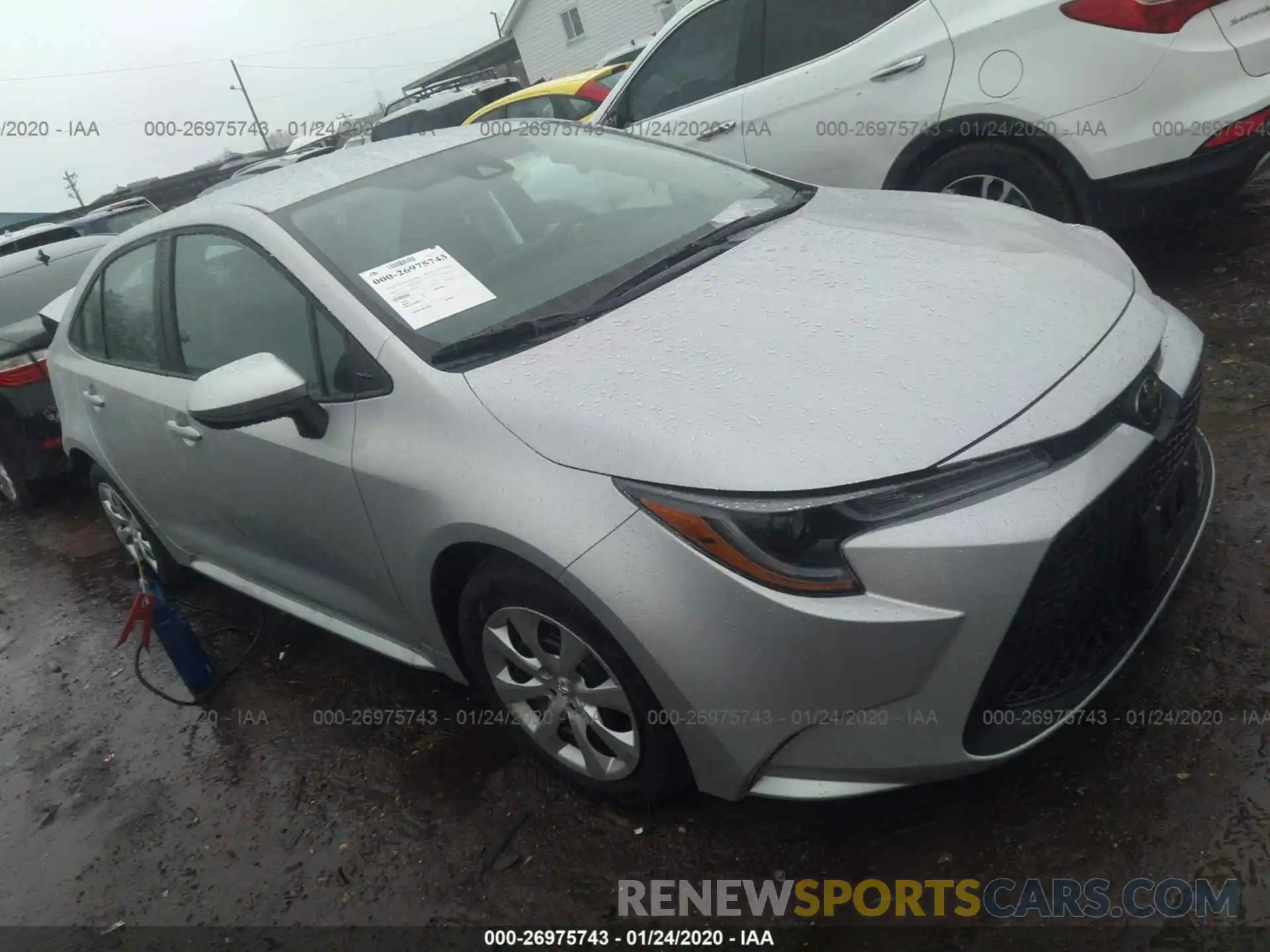 1 Photograph of a damaged car 5YFEPRAE7LP047813 TOYOTA COROLLA 2020