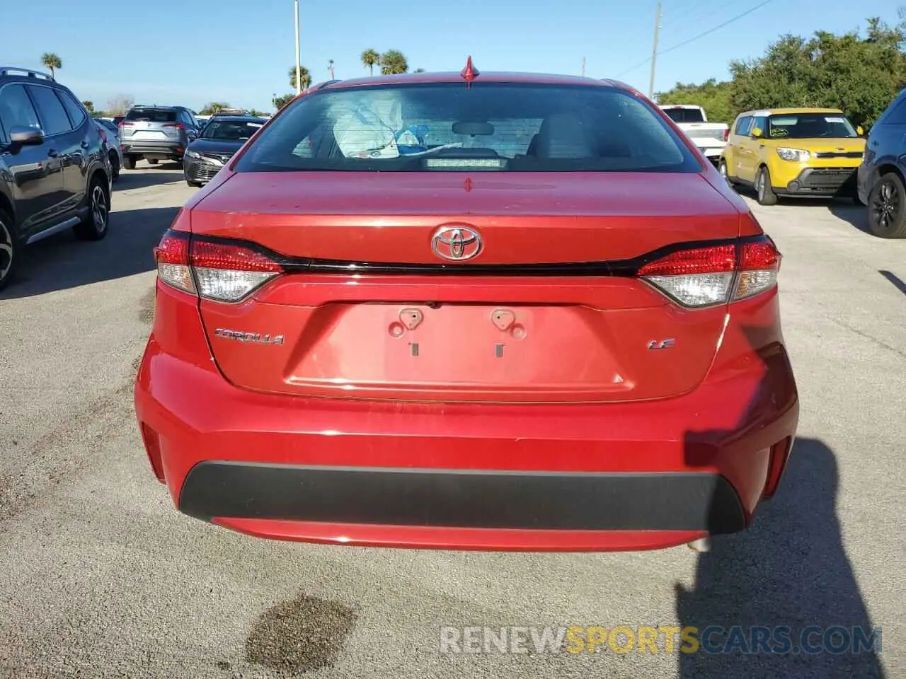 6 Photograph of a damaged car 5YFEPRAE7LP048623 TOYOTA COROLLA 2020