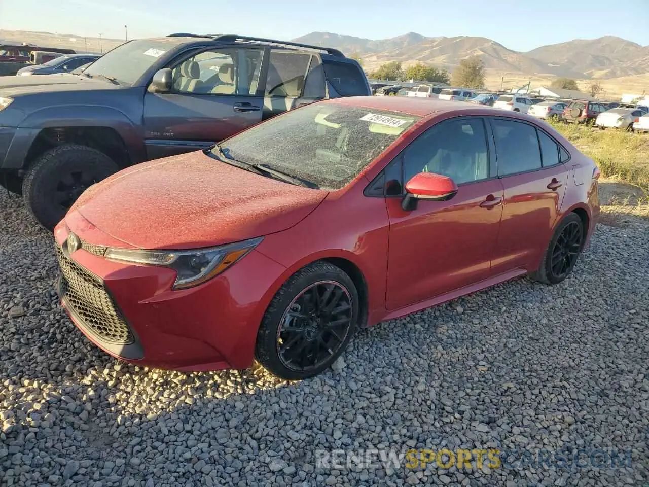 1 Photograph of a damaged car 5YFEPRAE7LP059850 TOYOTA COROLLA 2020