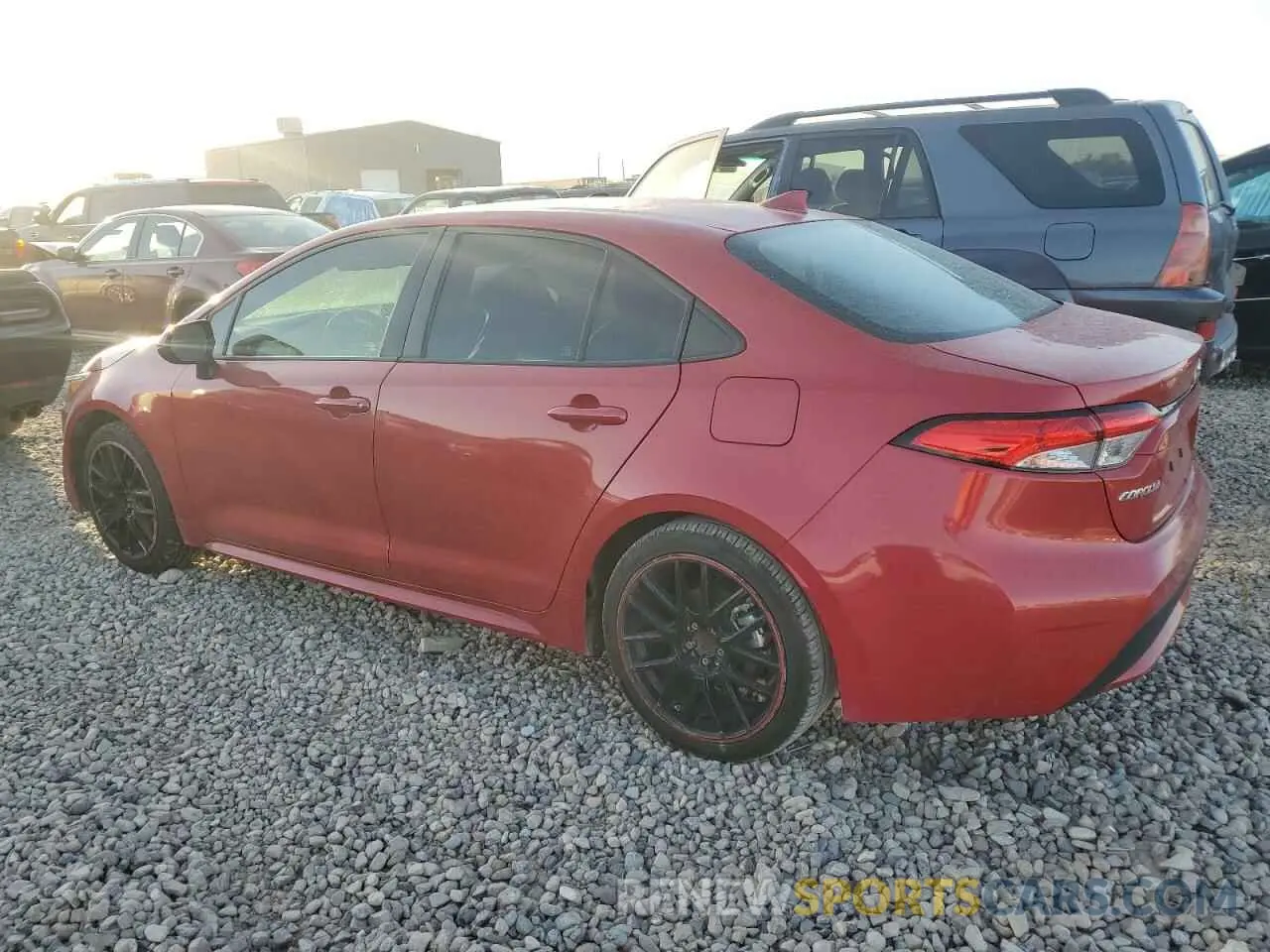 2 Photograph of a damaged car 5YFEPRAE7LP059850 TOYOTA COROLLA 2020