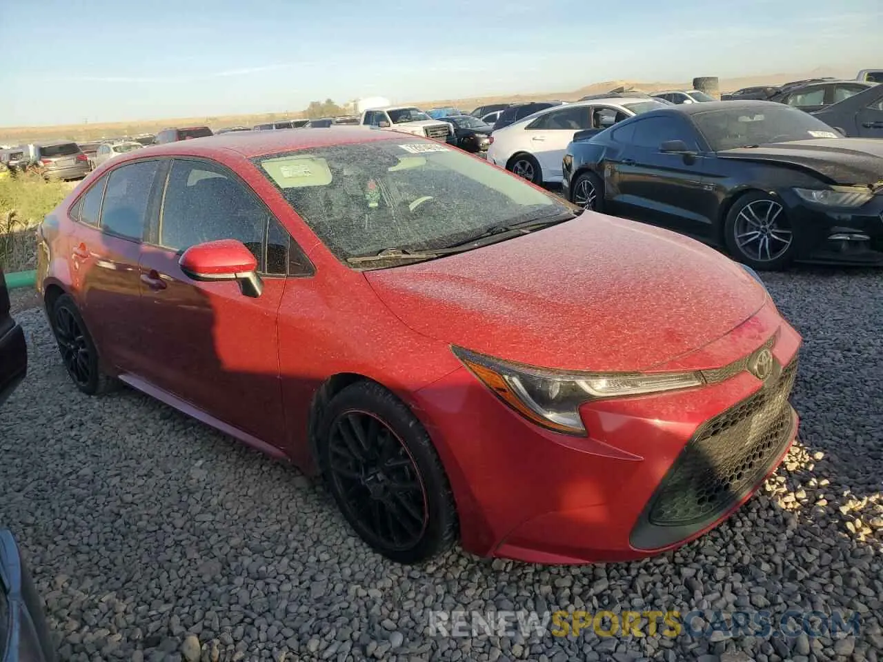 4 Photograph of a damaged car 5YFEPRAE7LP059850 TOYOTA COROLLA 2020