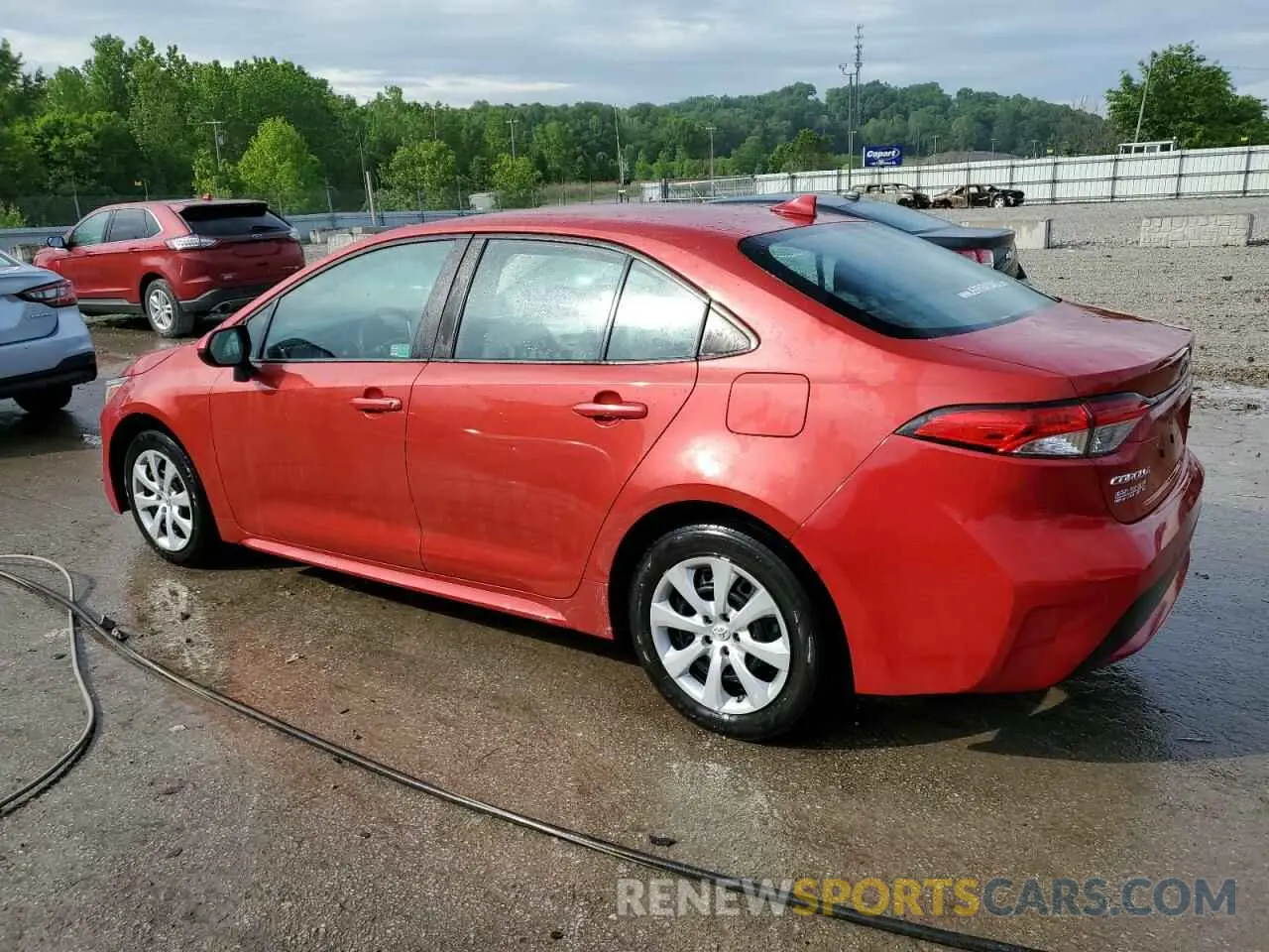 2 Photograph of a damaged car 5YFEPRAE7LP066345 TOYOTA COROLLA 2020