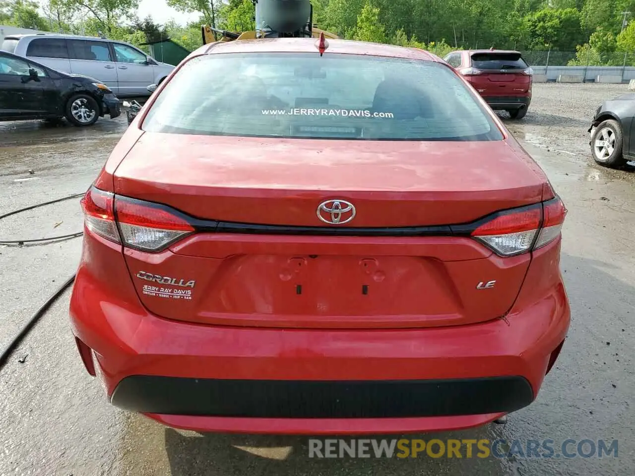 6 Photograph of a damaged car 5YFEPRAE7LP066345 TOYOTA COROLLA 2020
