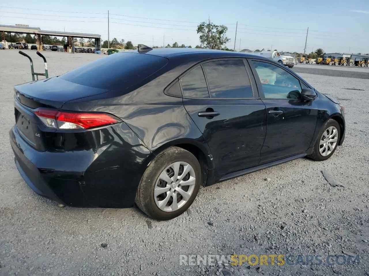 3 Photograph of a damaged car 5YFEPRAE7LP069570 TOYOTA COROLLA 2020