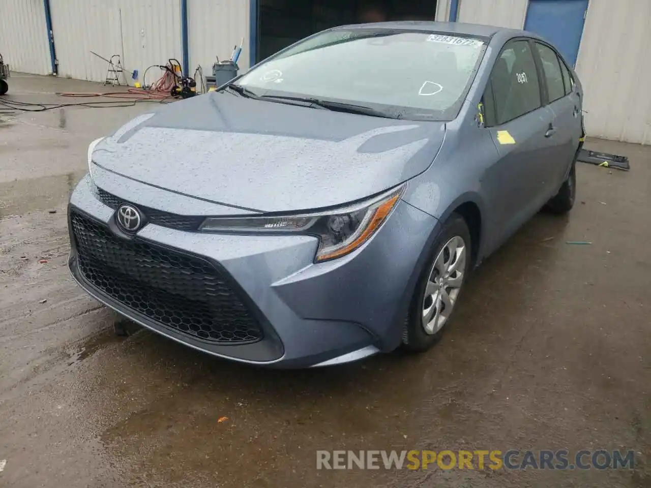 2 Photograph of a damaged car 5YFEPRAE7LP071142 TOYOTA COROLLA 2020