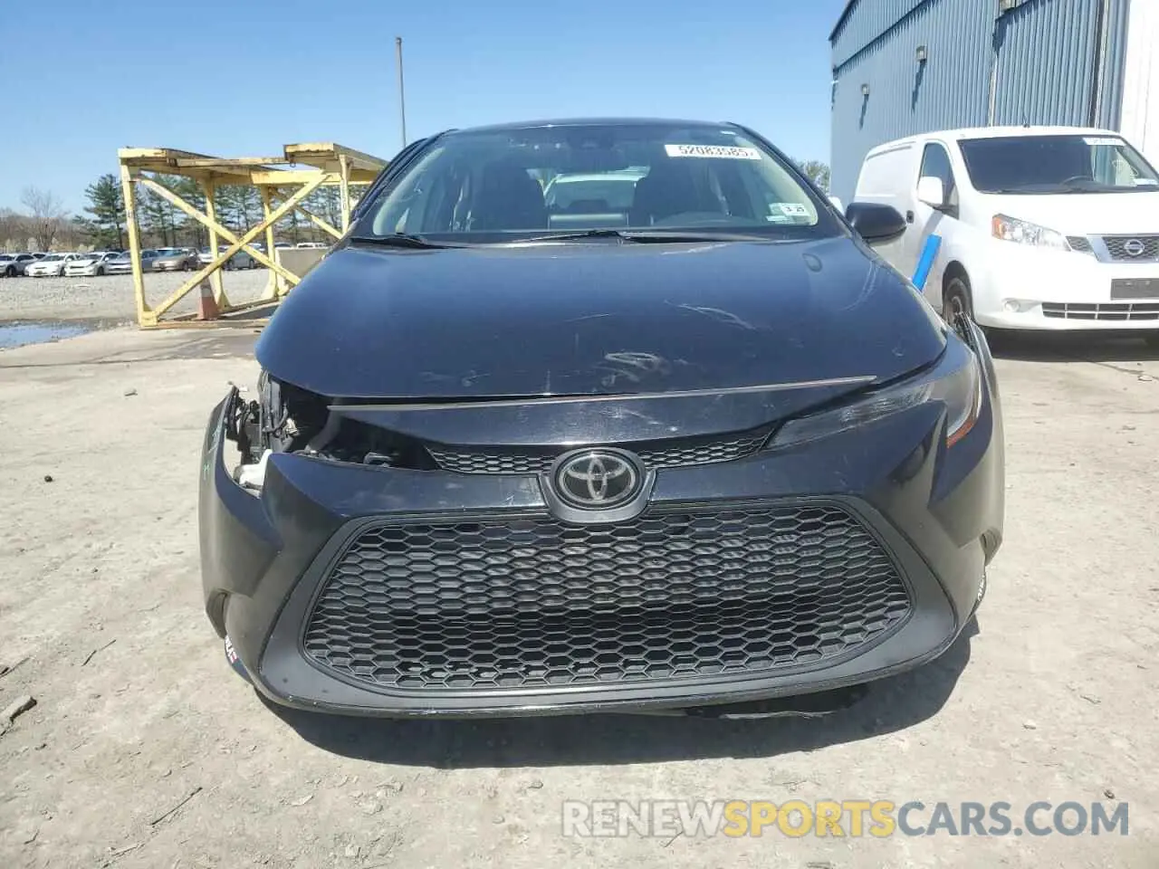 5 Photograph of a damaged car 5YFEPRAE7LP074445 TOYOTA COROLLA 2020