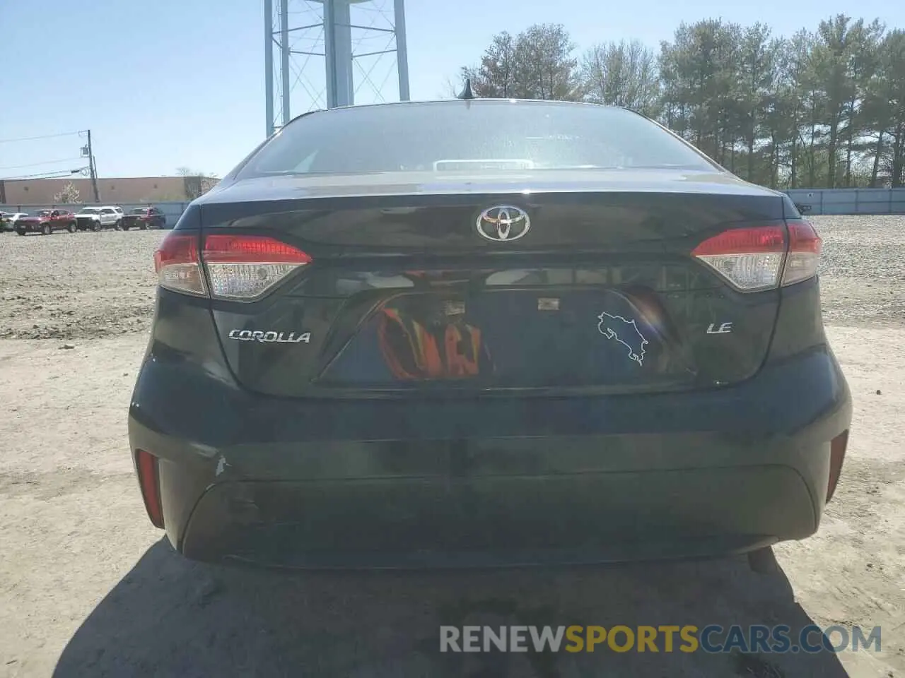 6 Photograph of a damaged car 5YFEPRAE7LP074445 TOYOTA COROLLA 2020