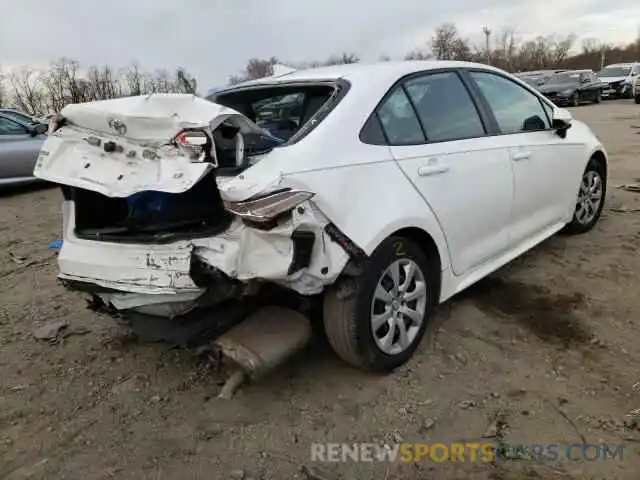 4 Photograph of a damaged car 5YFEPRAE7LP083792 TOYOTA COROLLA 2020