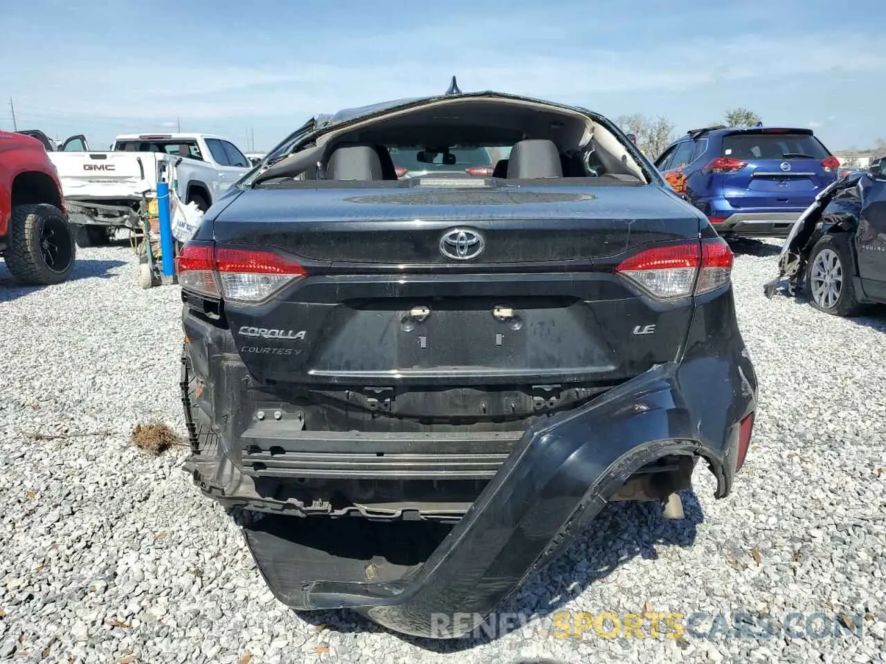 6 Photograph of a damaged car 5YFEPRAE7LP086210 TOYOTA COROLLA 2020