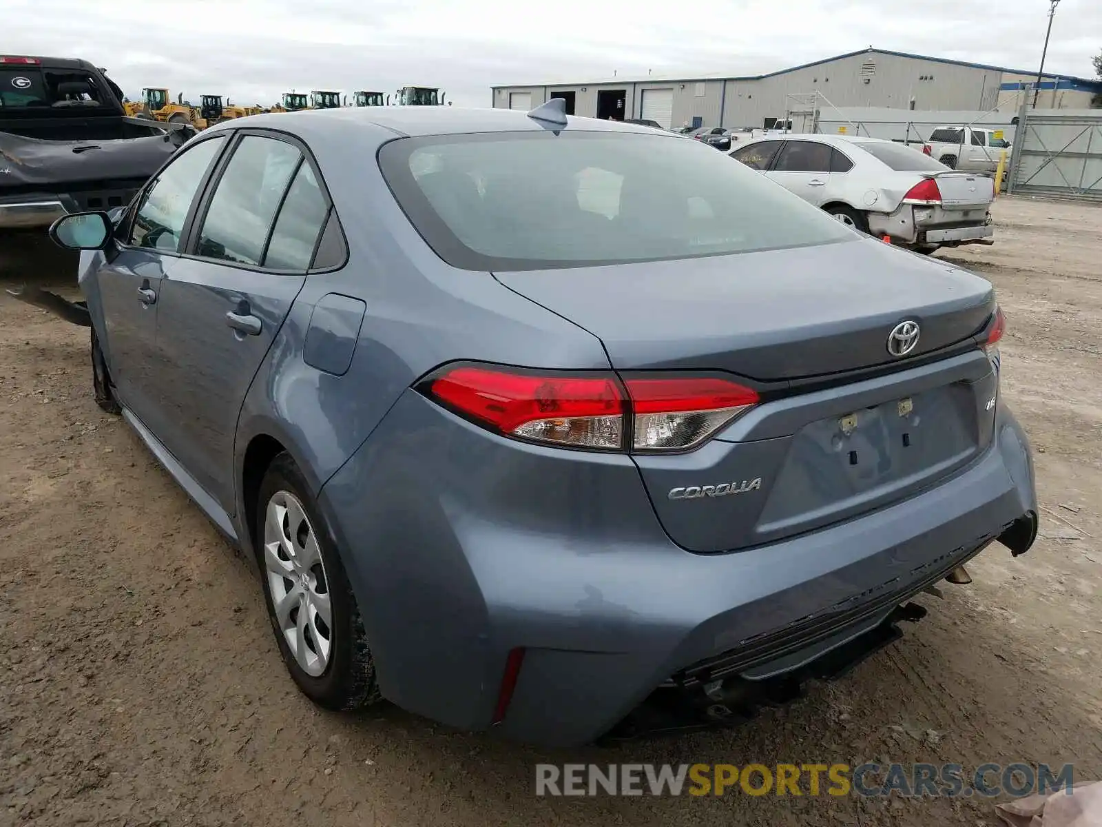 3 Photograph of a damaged car 5YFEPRAE7LP095859 TOYOTA COROLLA 2020