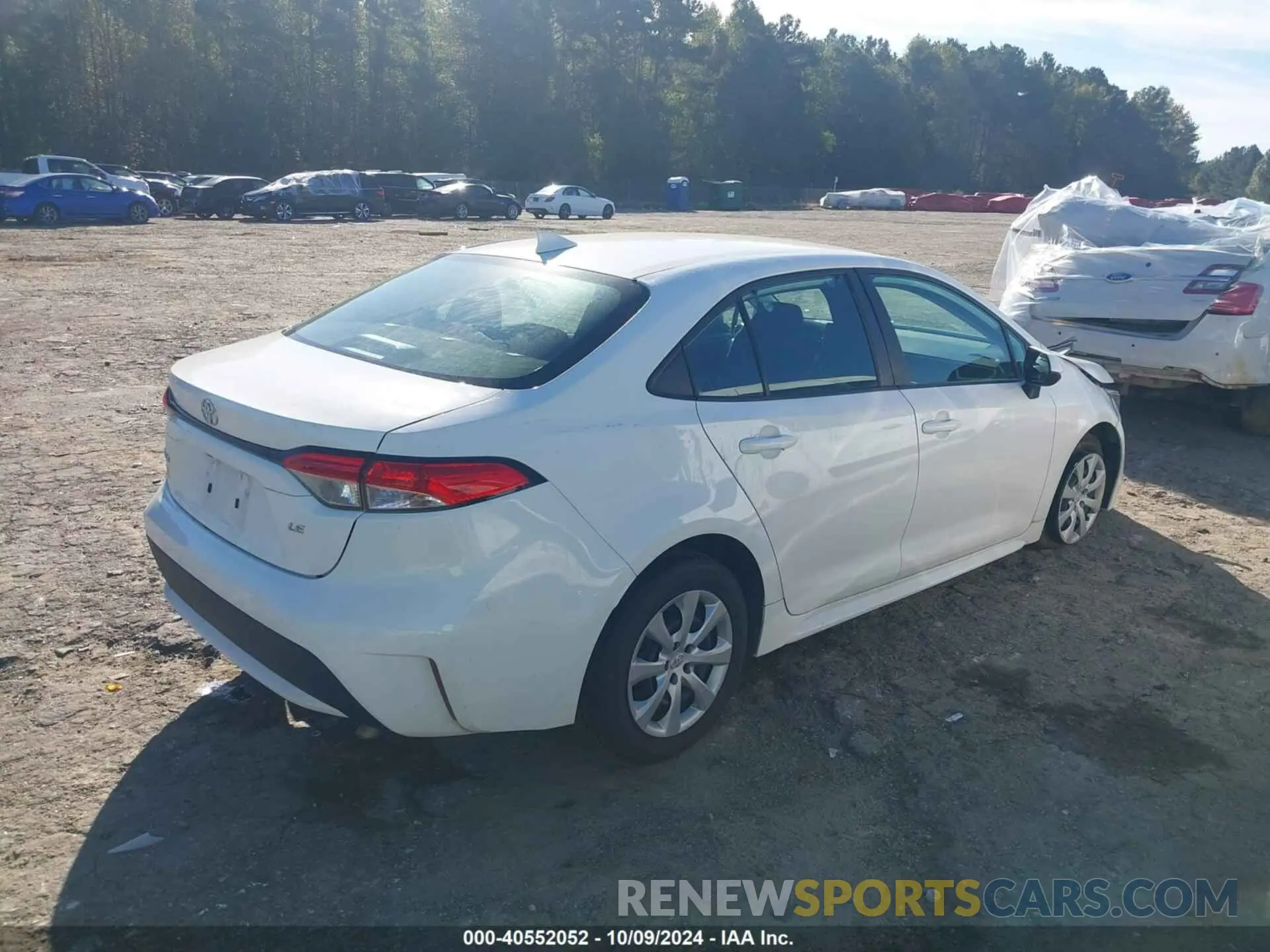 4 Photograph of a damaged car 5YFEPRAE7LP098583 TOYOTA COROLLA 2020