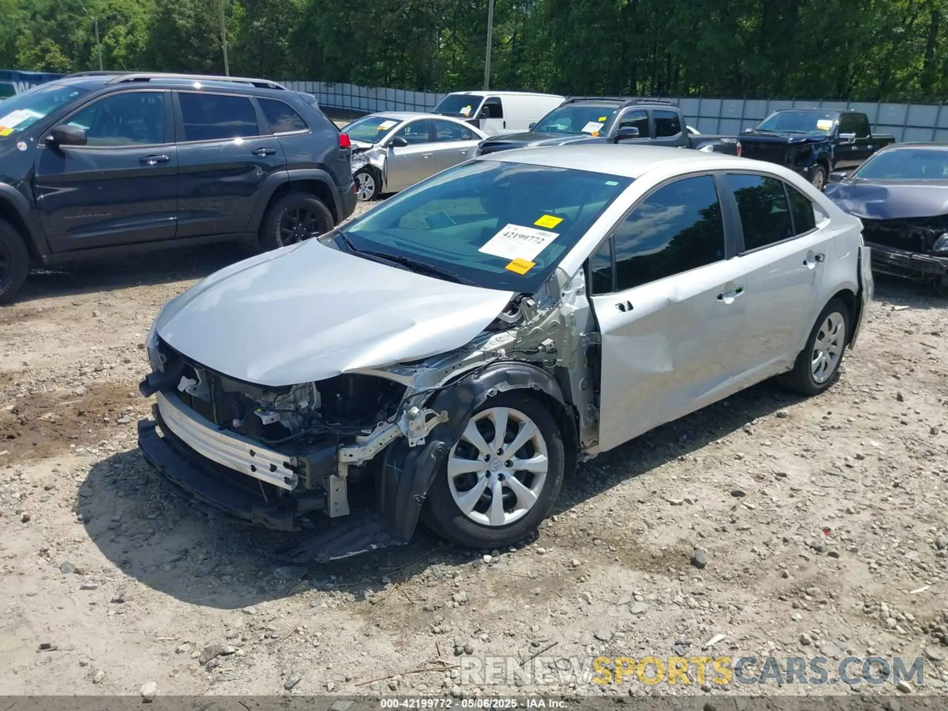 6 Photograph of a damaged car 5YFEPRAE7LP099975 TOYOTA COROLLA 2020