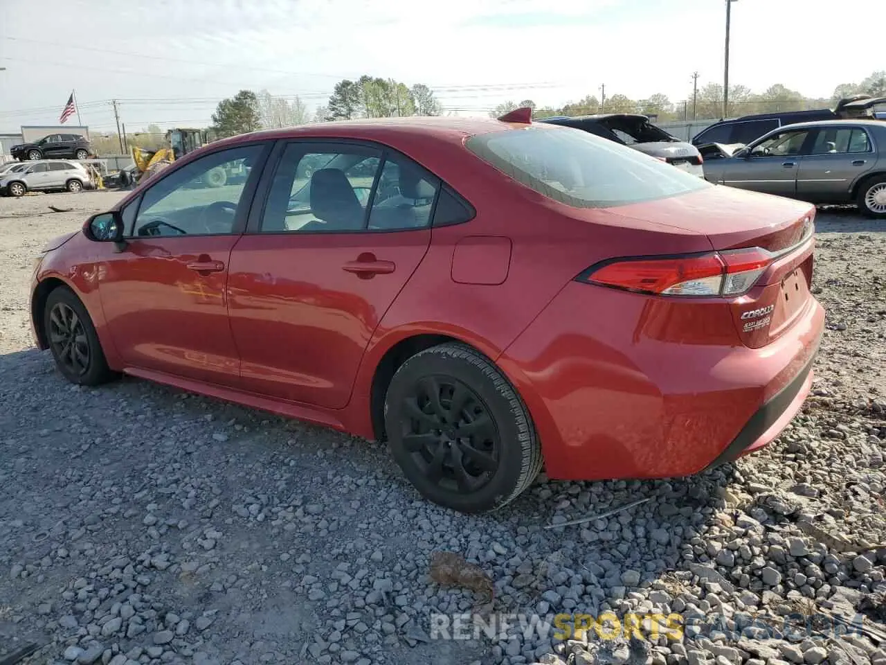 2 Photograph of a damaged car 5YFEPRAE7LP110487 TOYOTA COROLLA 2020