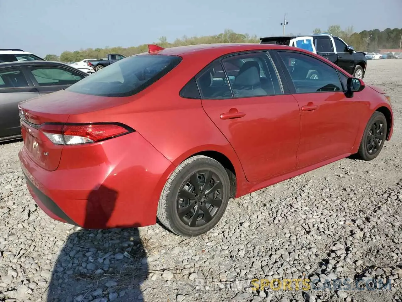3 Photograph of a damaged car 5YFEPRAE7LP110487 TOYOTA COROLLA 2020
