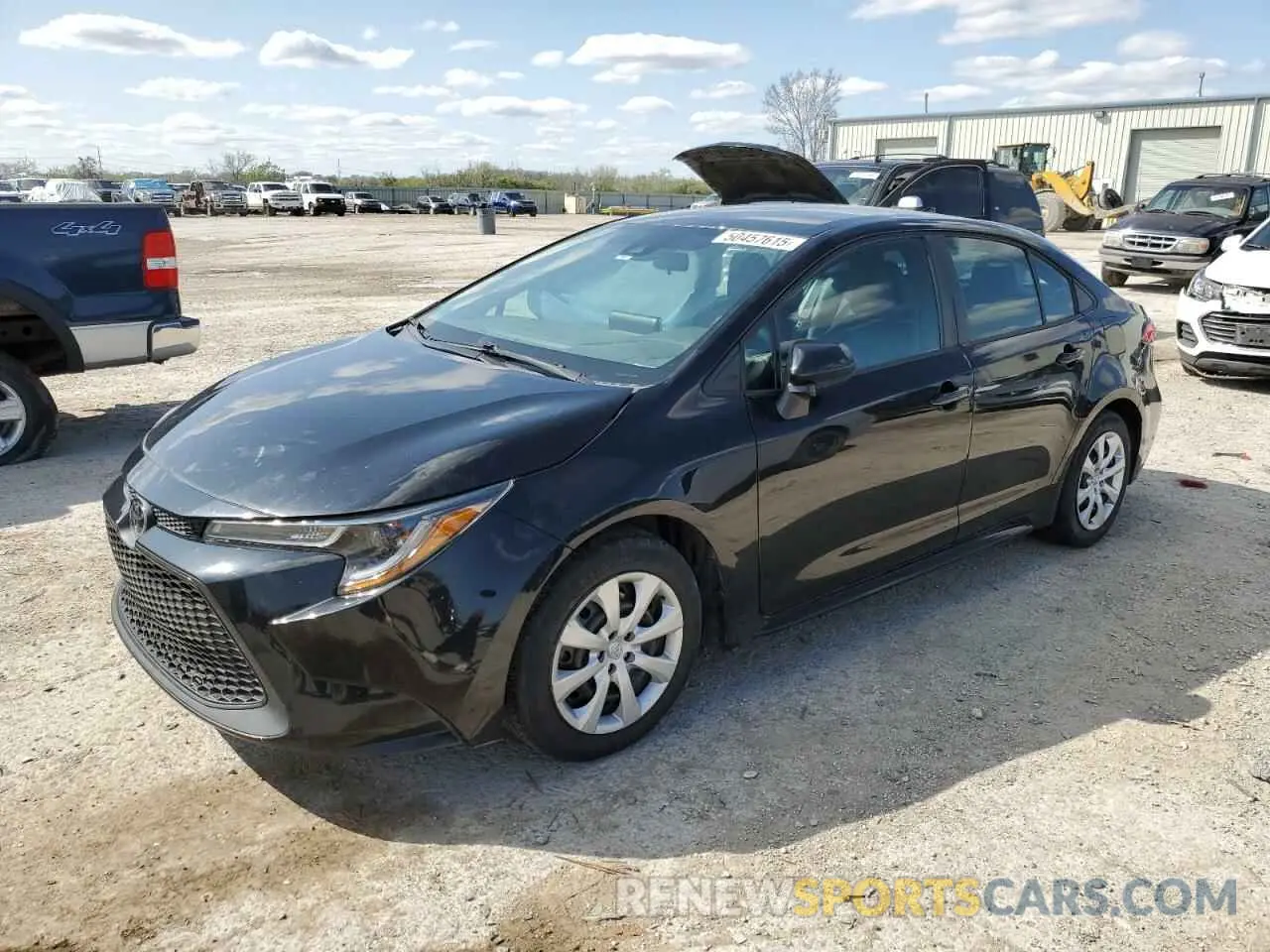 1 Photograph of a damaged car 5YFEPRAE7LP113552 TOYOTA COROLLA 2020