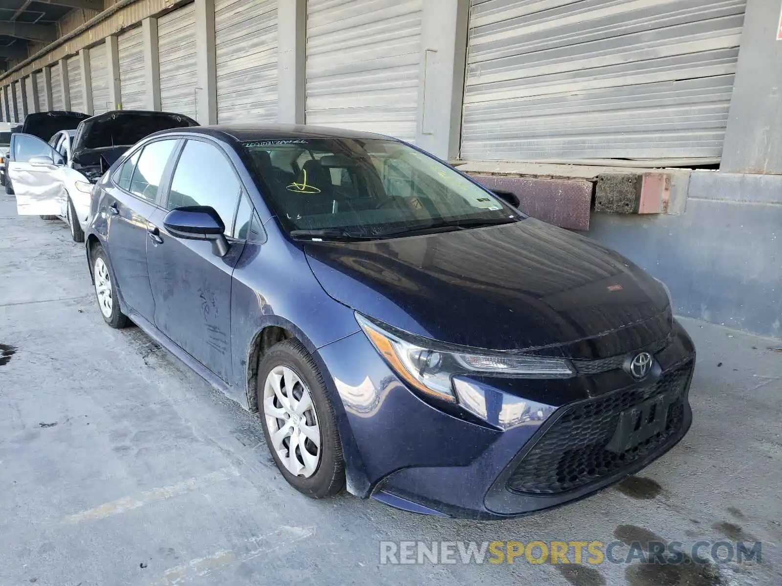 1 Photograph of a damaged car 5YFEPRAE7LP114393 TOYOTA COROLLA 2020