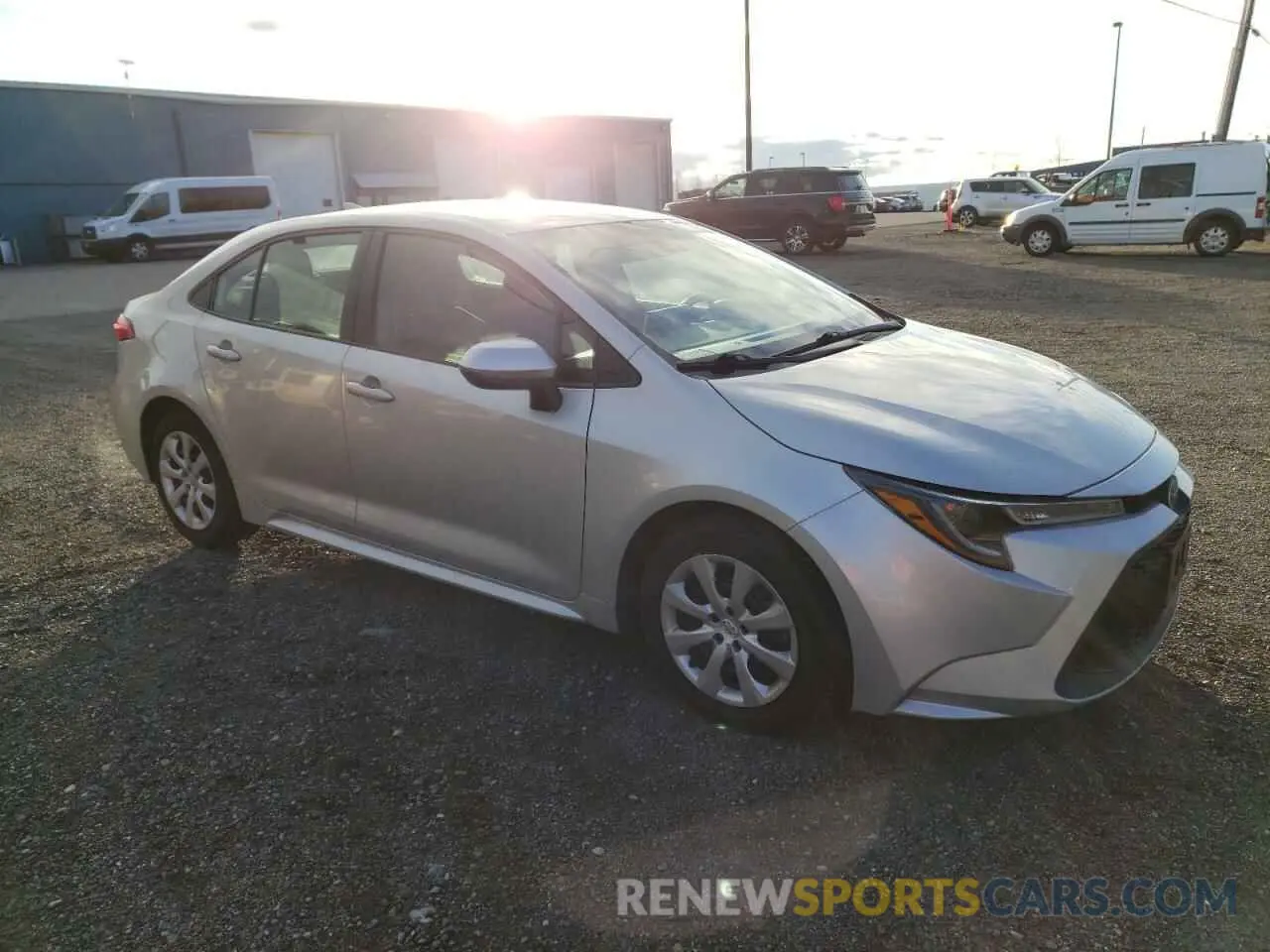 4 Photograph of a damaged car 5YFEPRAE7LP122980 TOYOTA COROLLA 2020