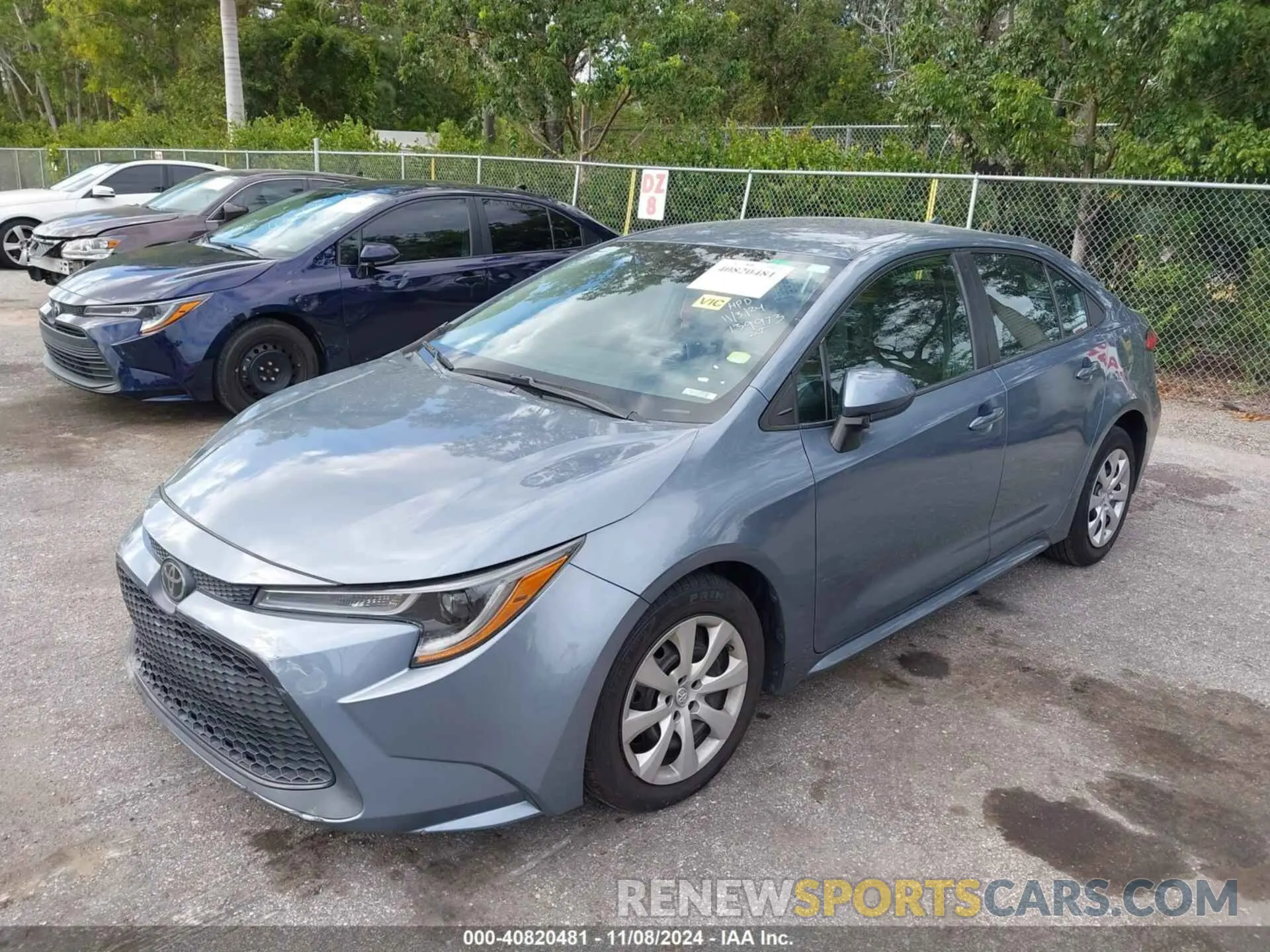 2 Photograph of a damaged car 5YFEPRAE7LP139973 TOYOTA COROLLA 2020