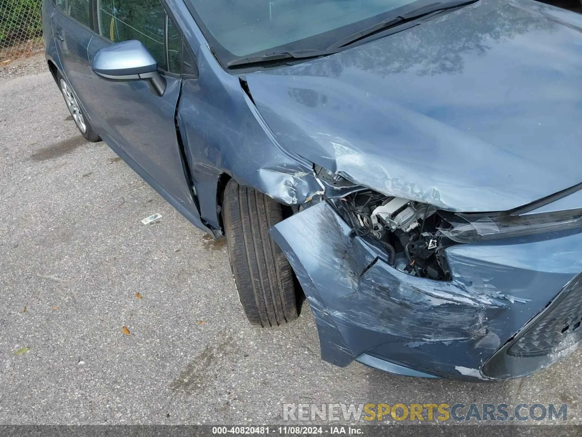 6 Photograph of a damaged car 5YFEPRAE7LP139973 TOYOTA COROLLA 2020