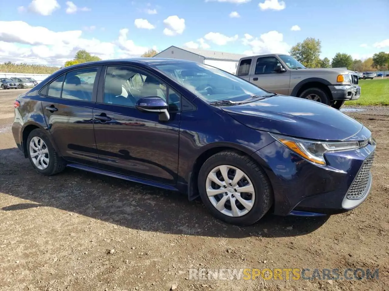 4 Photograph of a damaged car 5YFEPRAE7LP143666 TOYOTA COROLLA 2020