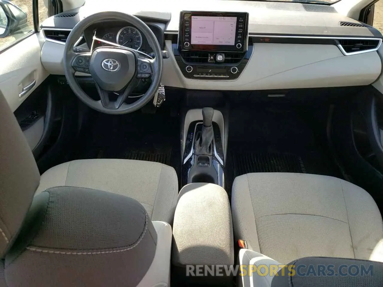 8 Photograph of a damaged car 5YFEPRAE7LP143666 TOYOTA COROLLA 2020