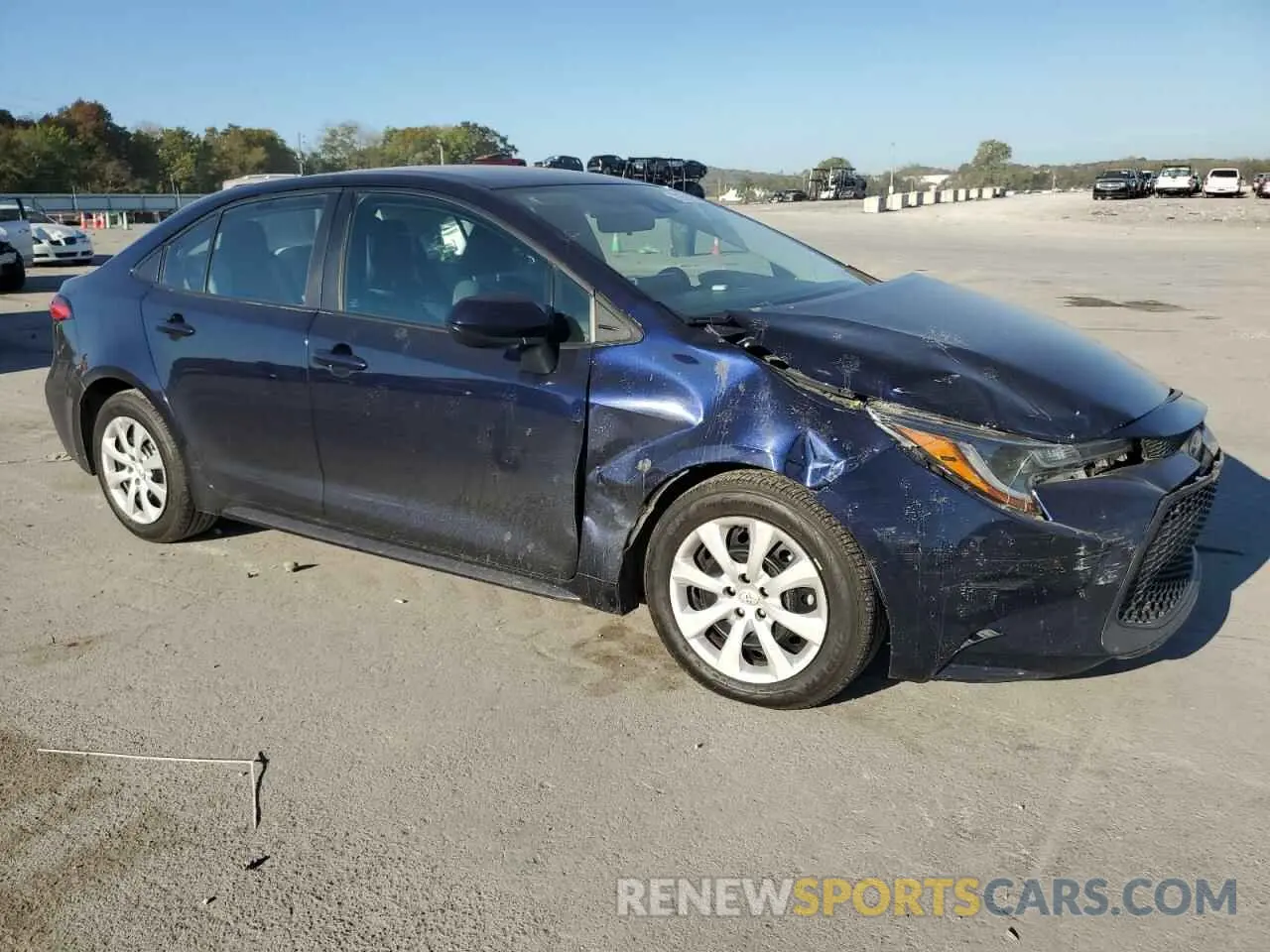4 Photograph of a damaged car 5YFEPRAE8LP014545 TOYOTA COROLLA 2020