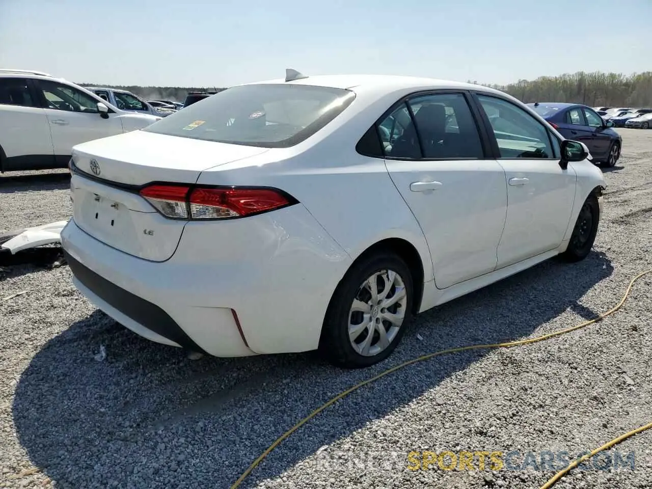 3 Photograph of a damaged car 5YFEPRAE8LP014576 TOYOTA COROLLA 2020