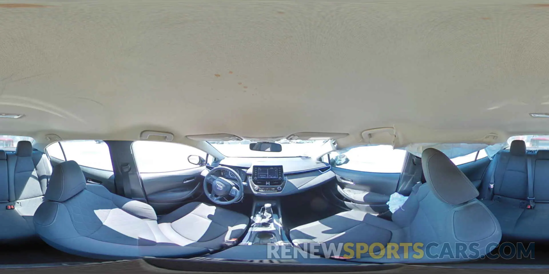 14 Photograph of a damaged car 5YFEPRAE8LP049327 TOYOTA COROLLA 2020