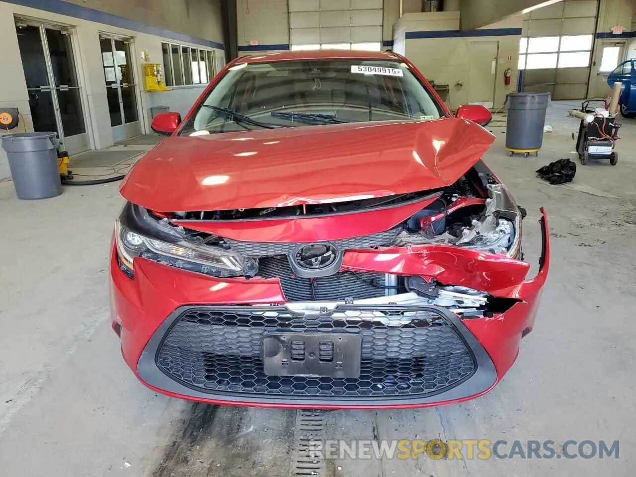 5 Photograph of a damaged car 5YFEPRAE8LP050591 TOYOTA COROLLA 2020