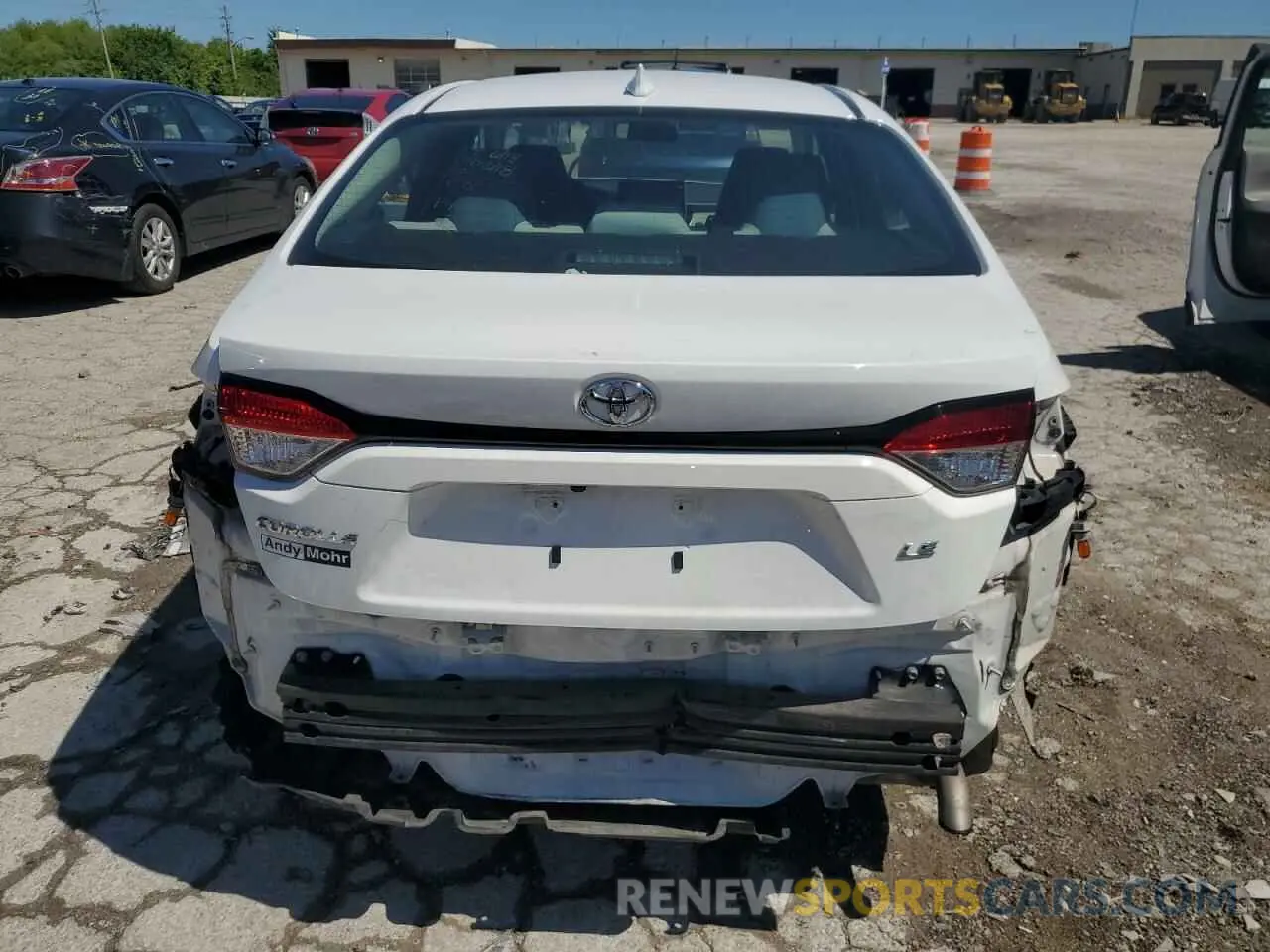 6 Photograph of a damaged car 5YFEPRAE8LP056746 TOYOTA COROLLA 2020