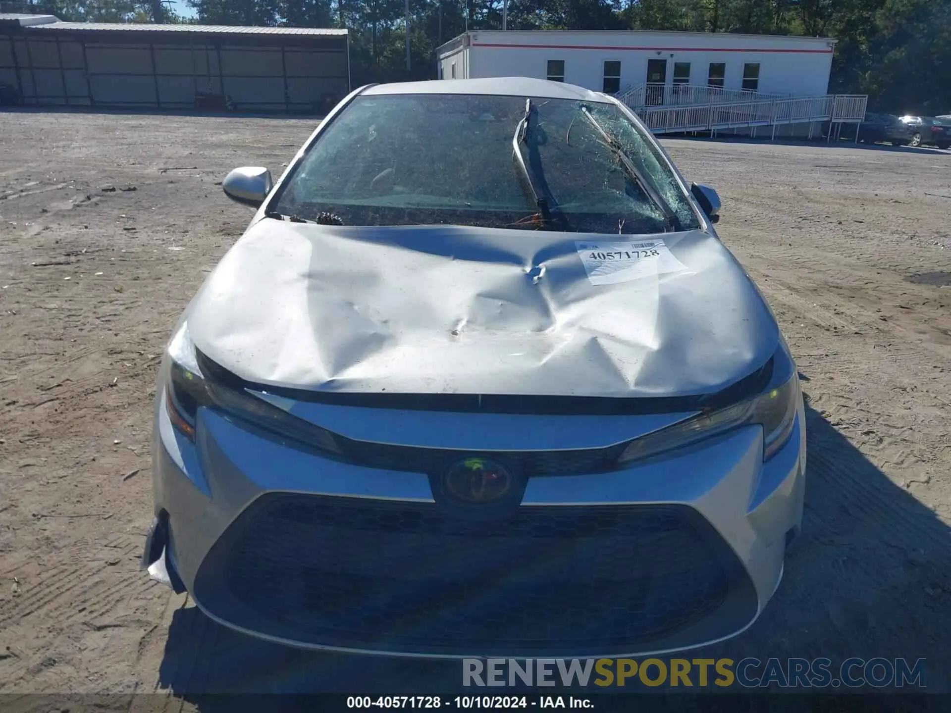 12 Photograph of a damaged car 5YFEPRAE8LP063552 TOYOTA COROLLA 2020
