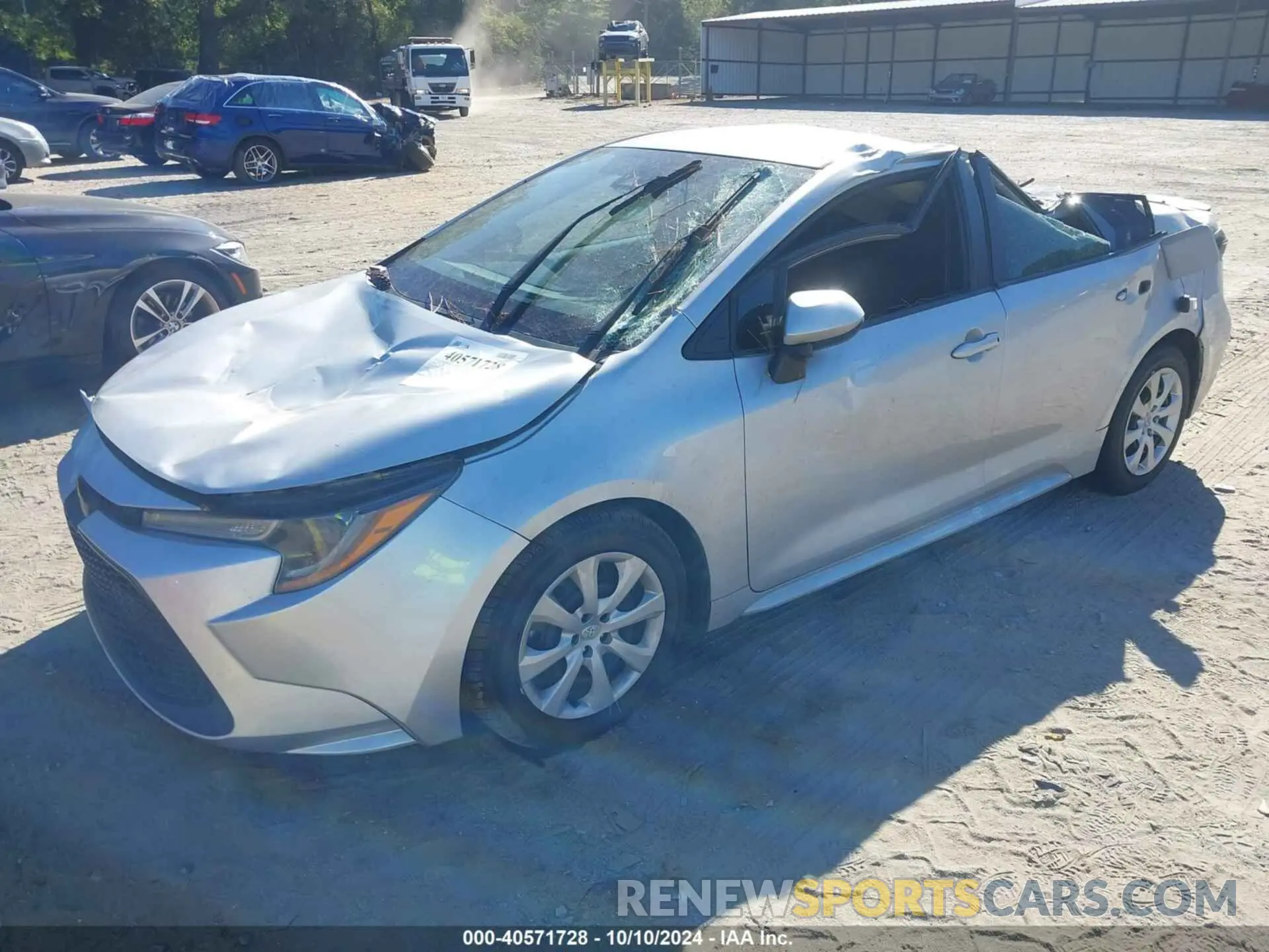 6 Photograph of a damaged car 5YFEPRAE8LP063552 TOYOTA COROLLA 2020