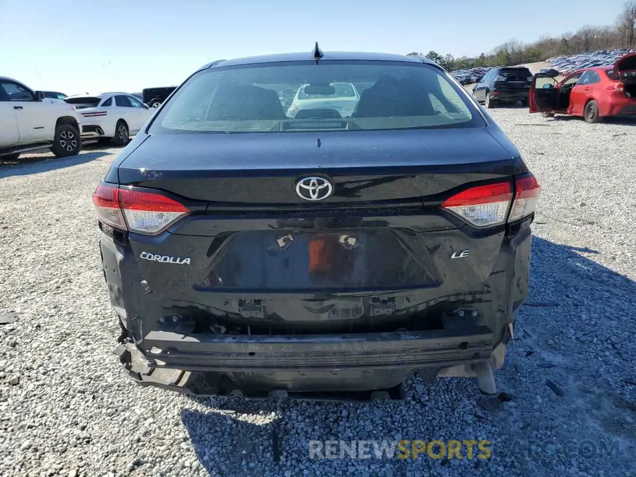 6 Photograph of a damaged car 5YFEPRAE8LP066998 TOYOTA COROLLA 2020