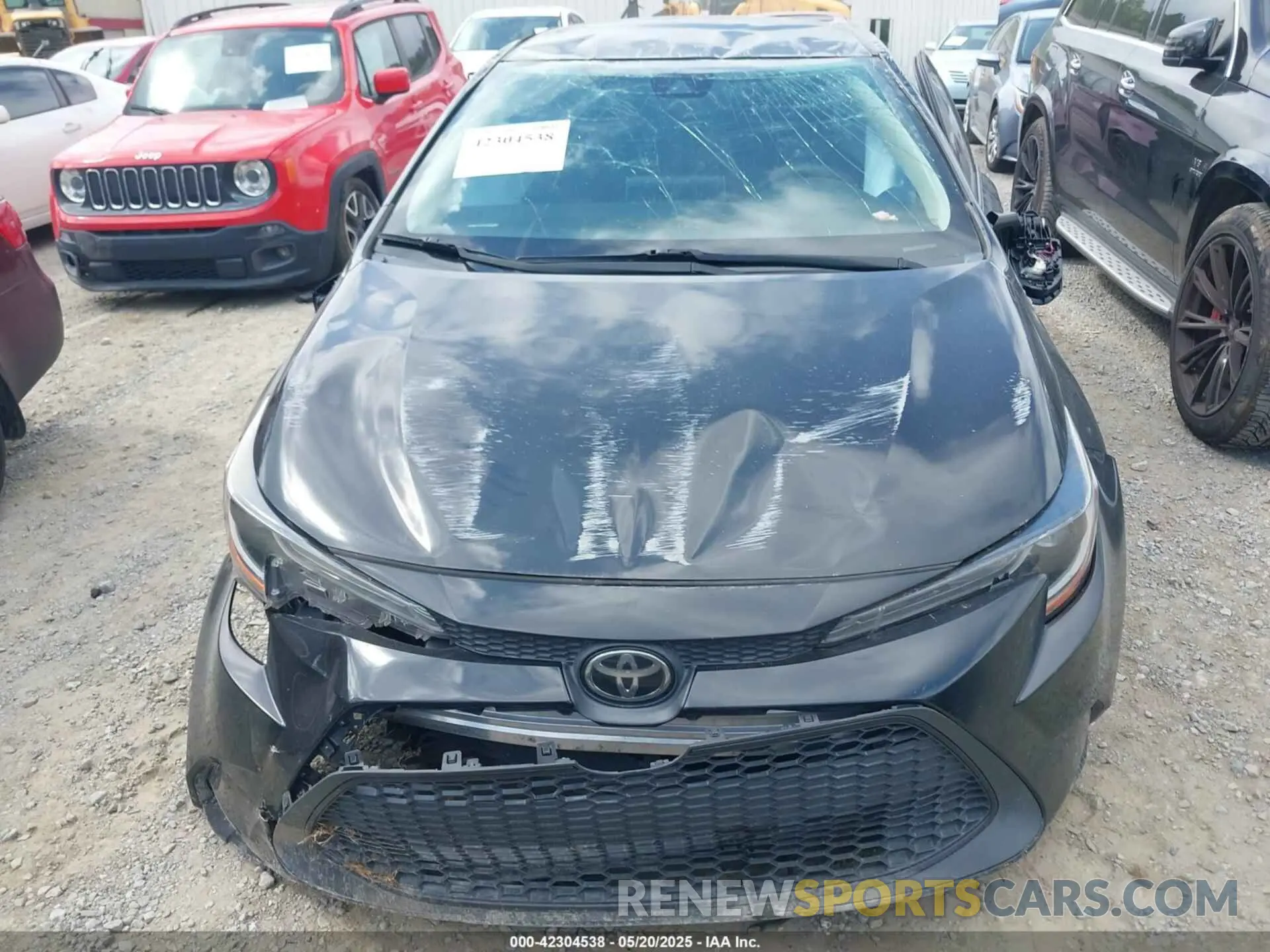 12 Photograph of a damaged car 5YFEPRAE8LP070842 TOYOTA COROLLA 2020