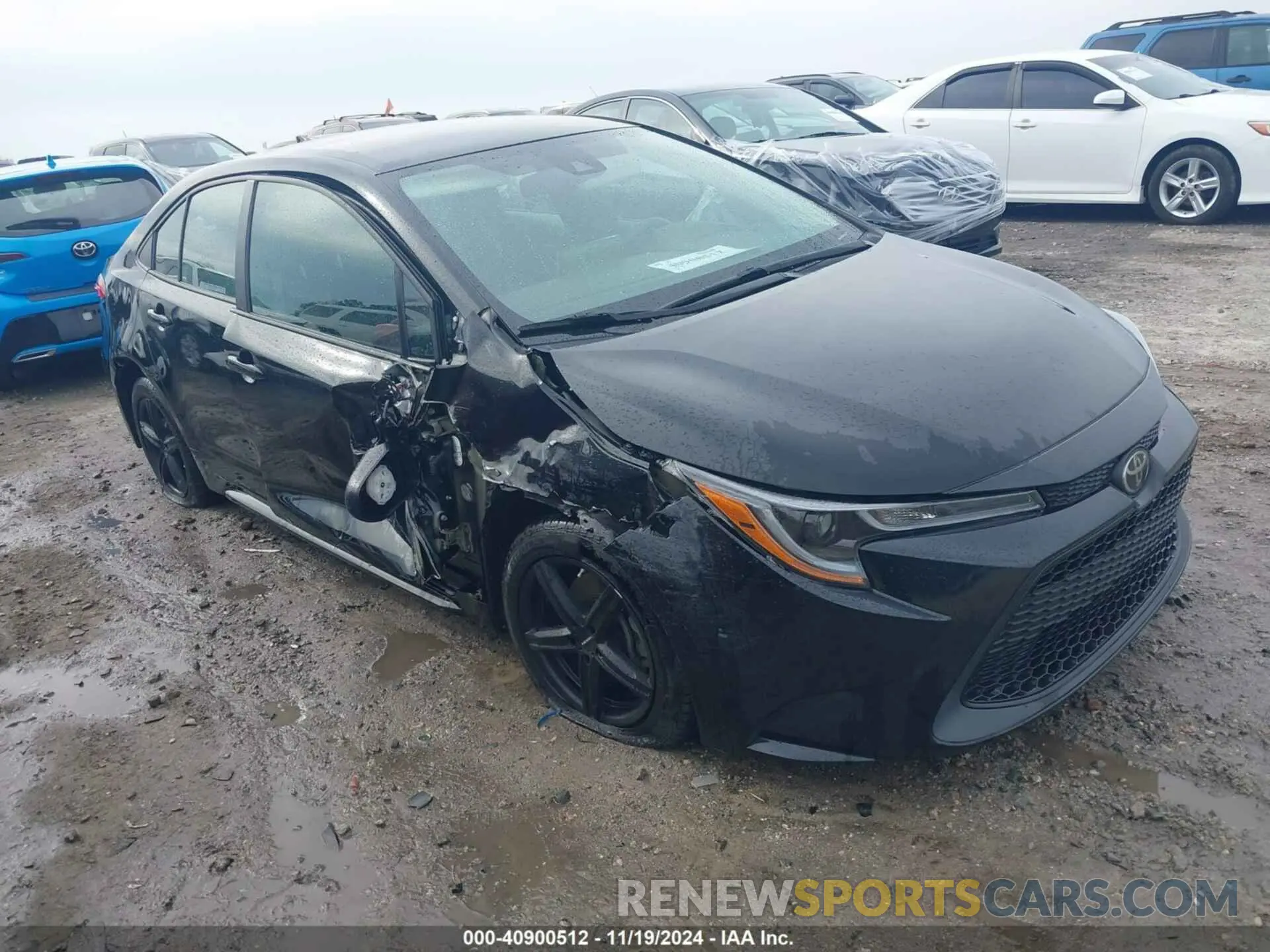1 Photograph of a damaged car 5YFEPRAE8LP074339 TOYOTA COROLLA 2020