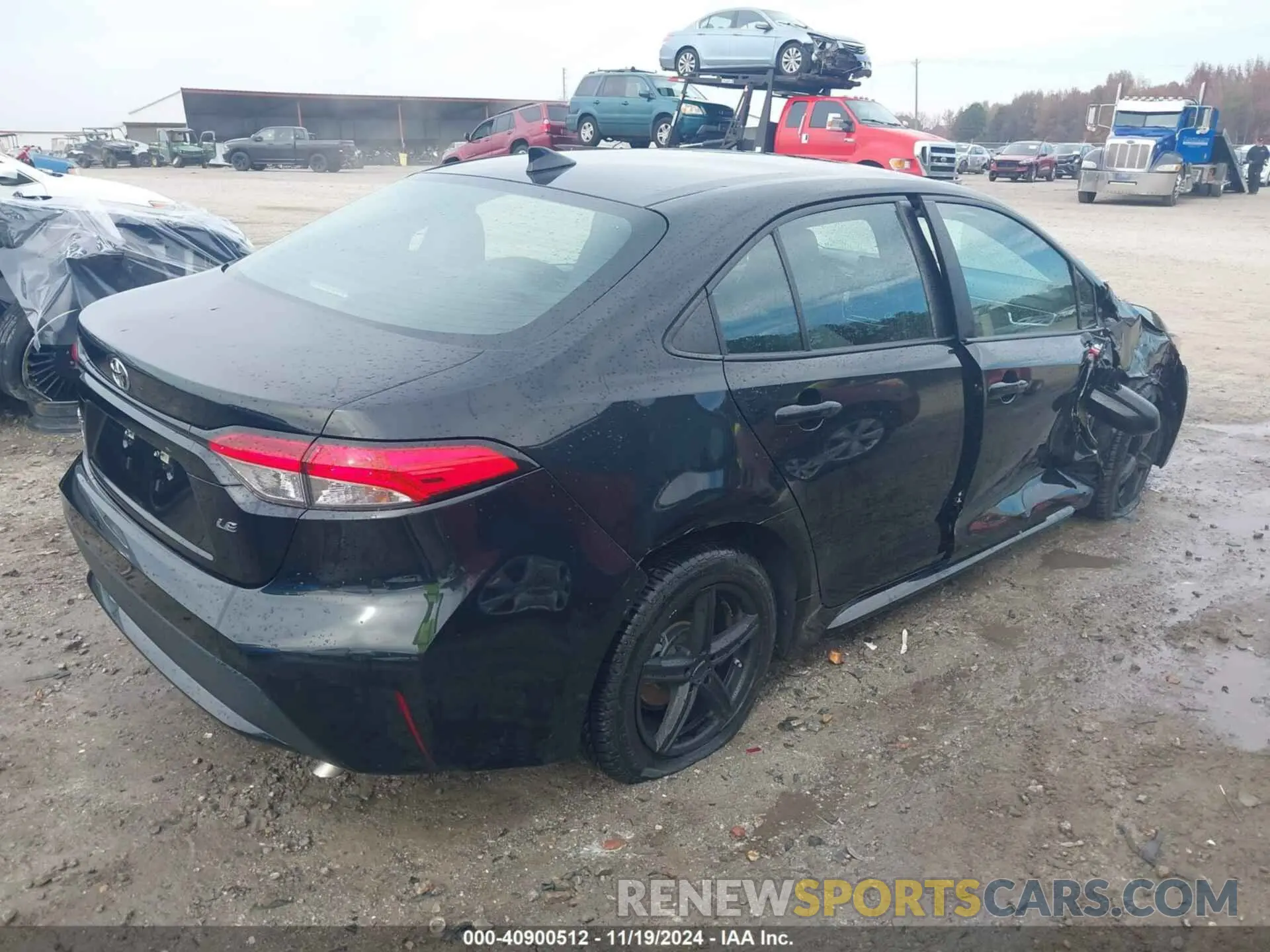4 Photograph of a damaged car 5YFEPRAE8LP074339 TOYOTA COROLLA 2020