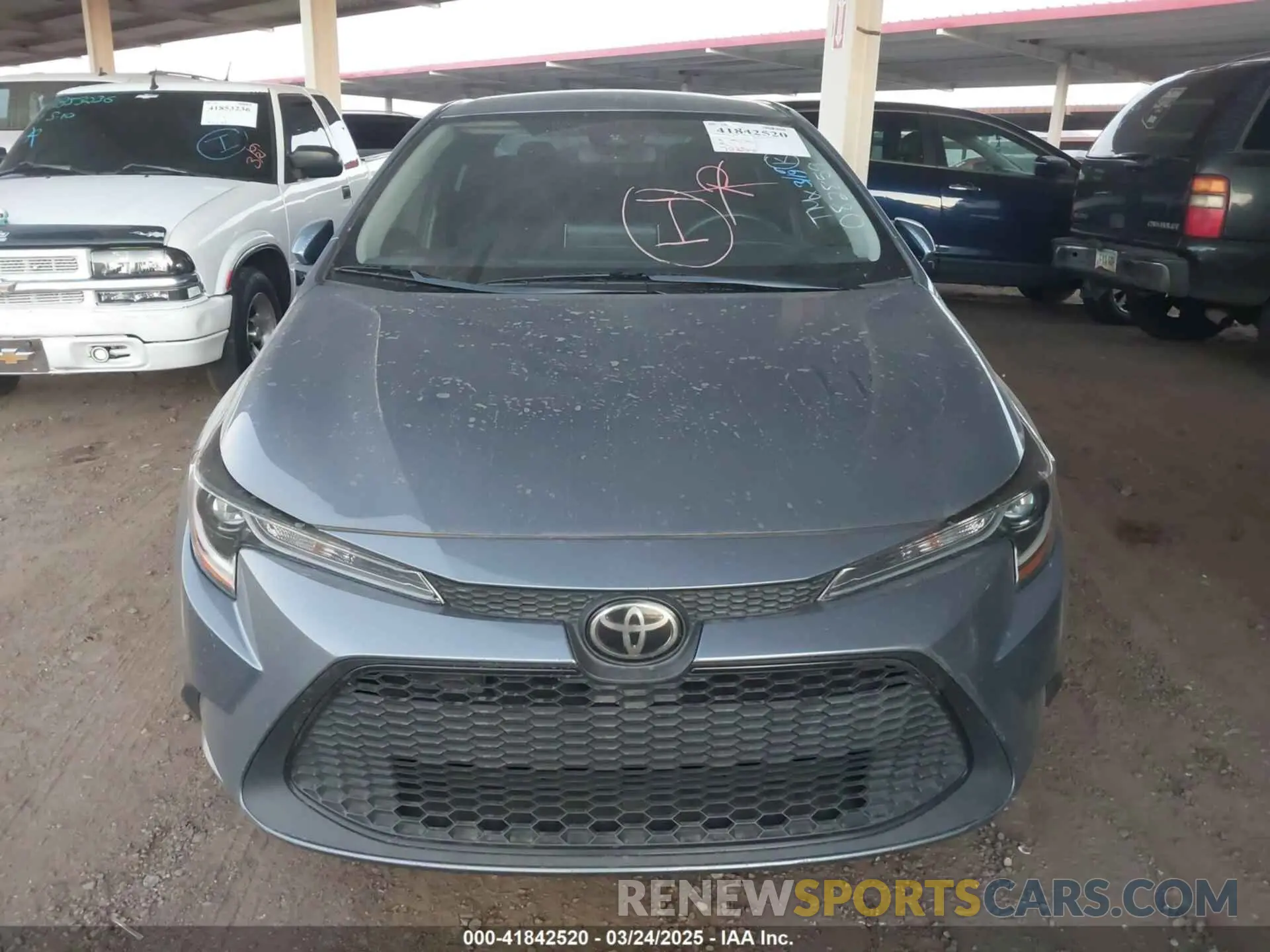 12 Photograph of a damaged car 5YFEPRAE8LP082859 TOYOTA COROLLA 2020